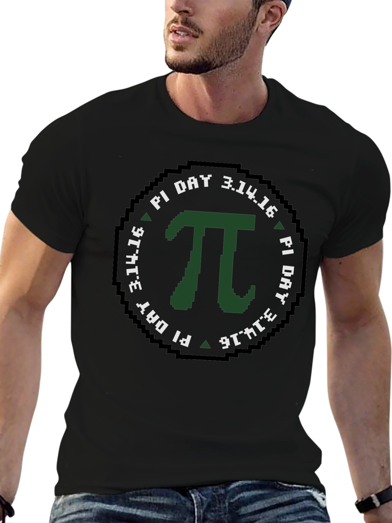 Pi Day 3.14.16 Pixelated T-Shirt