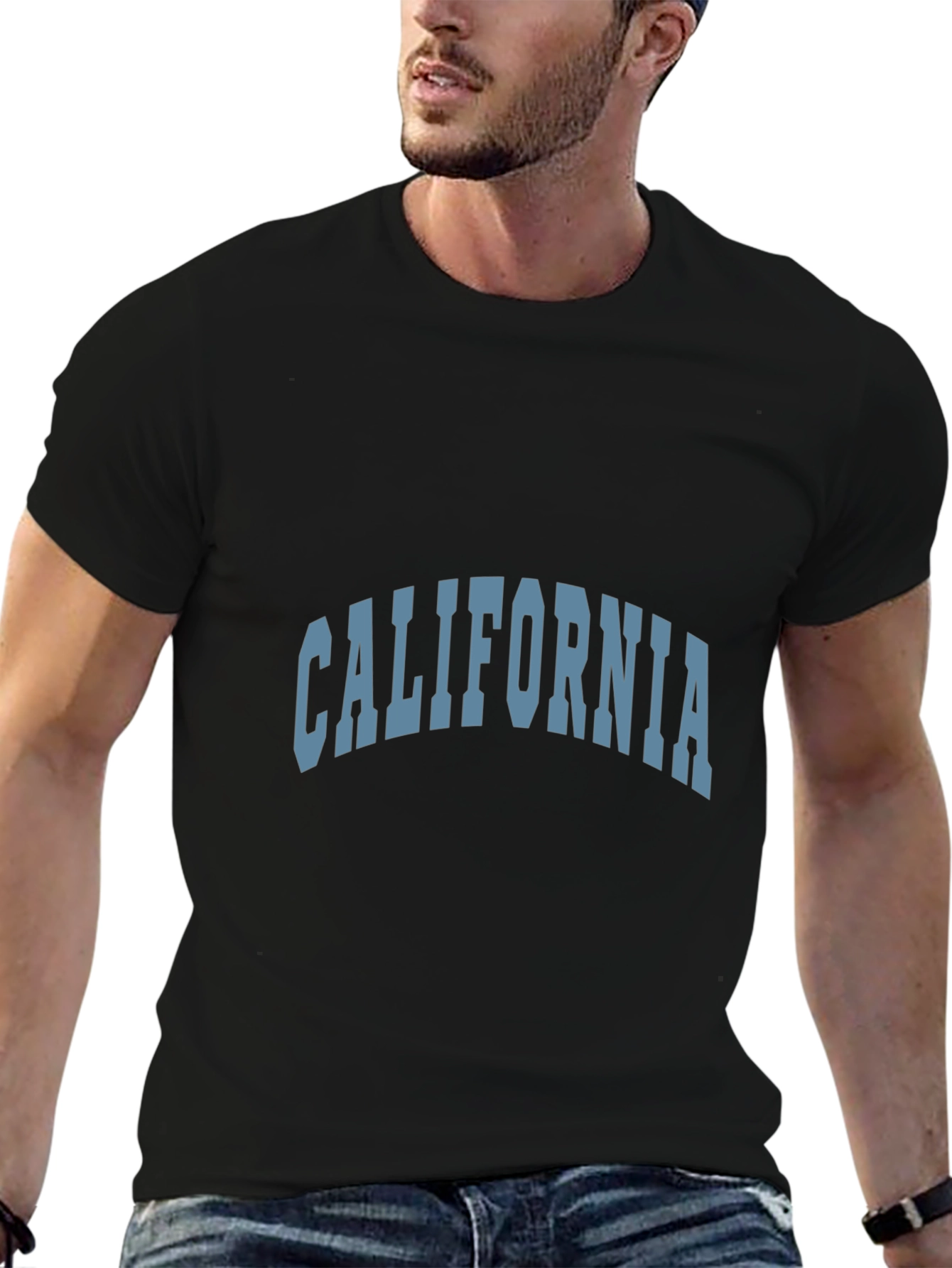 California Graphic Tee - Mens Black T-Shirt