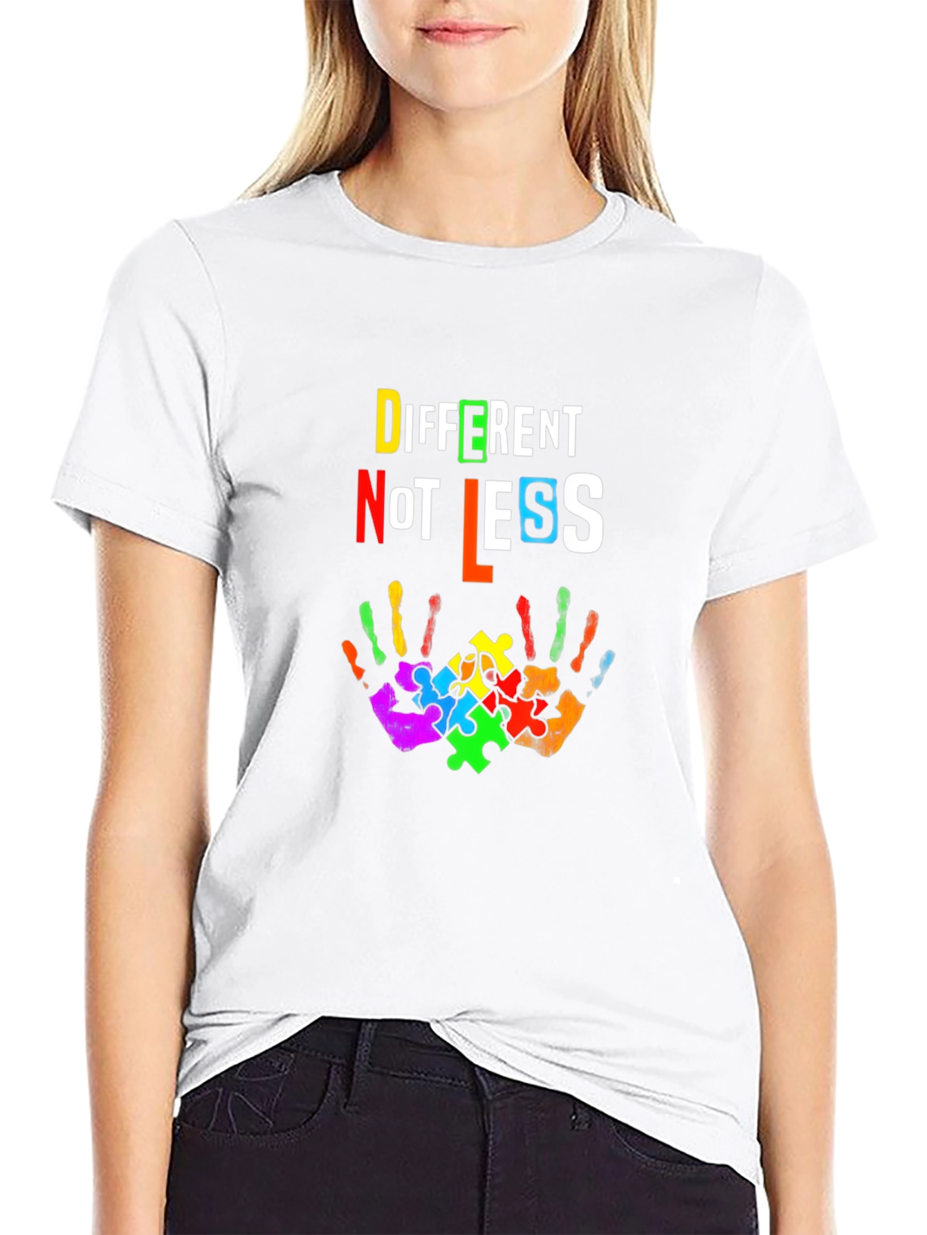 Different Not Less Autism Awareness T-Shirt