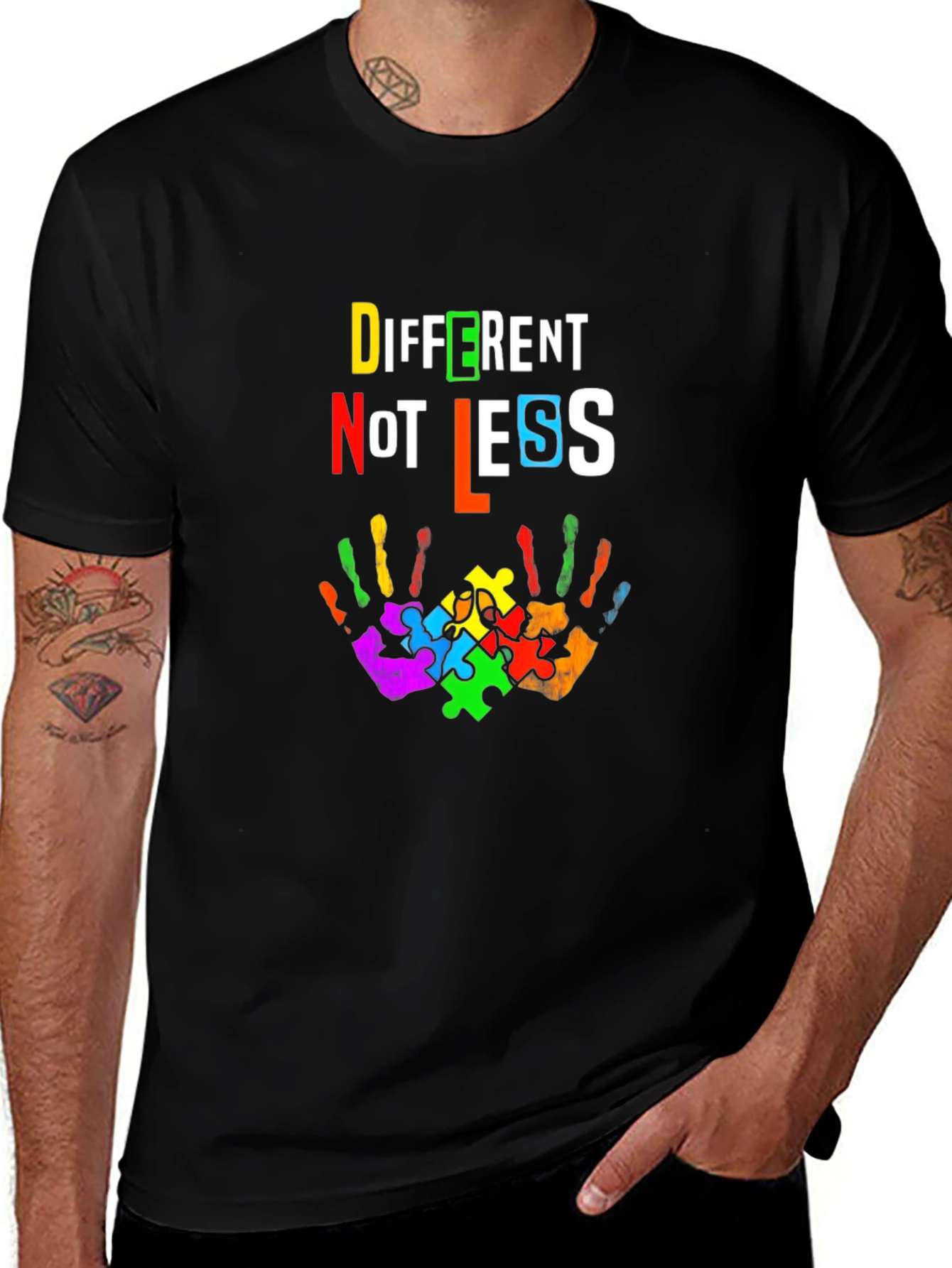 Different Not Less Autism Awareness T-Shirt