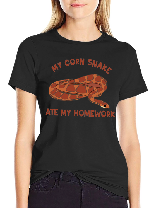My Corn Snake Ate My Homework T-Shirt