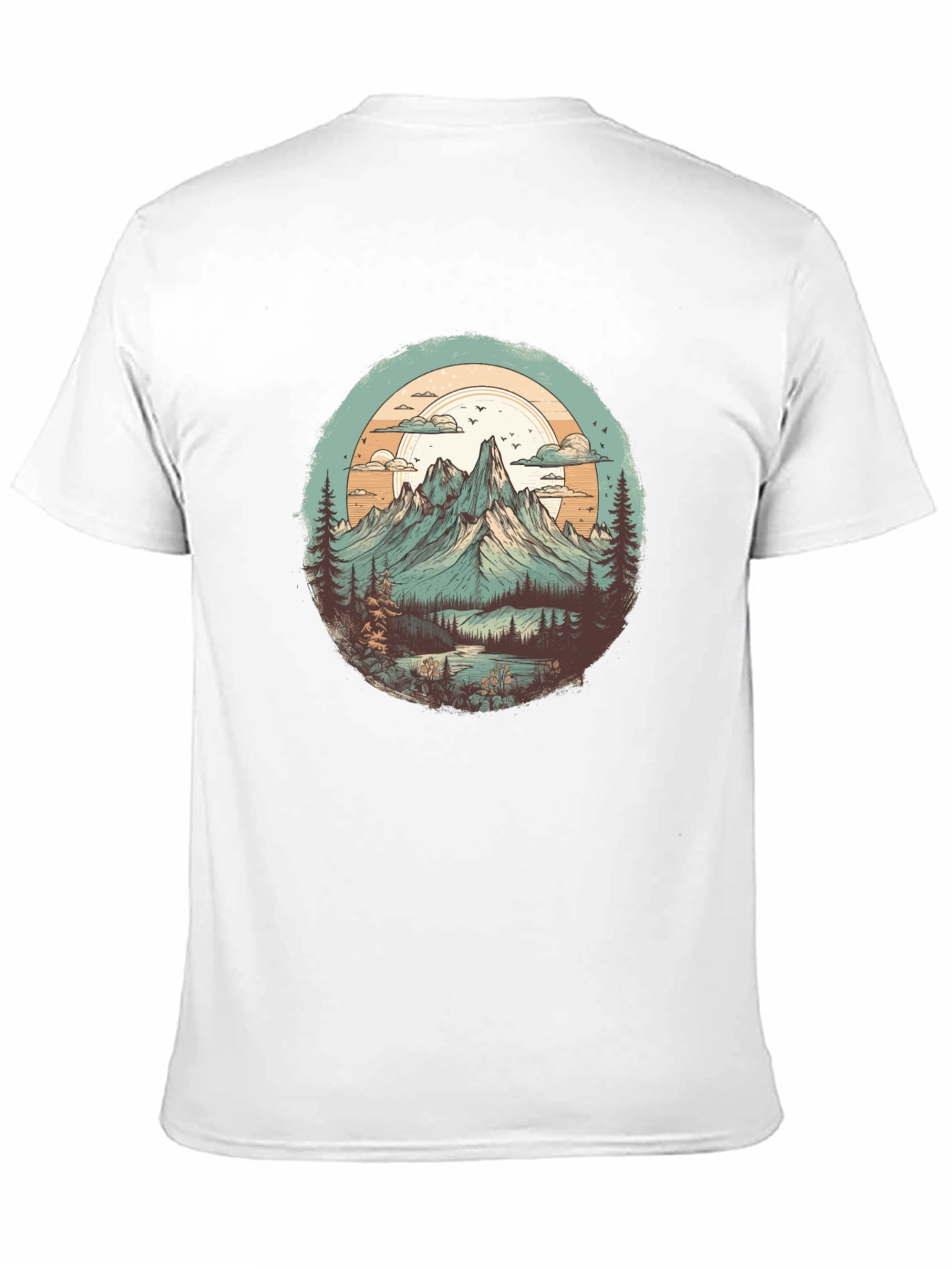 Mountain Landscape Graphic Tee