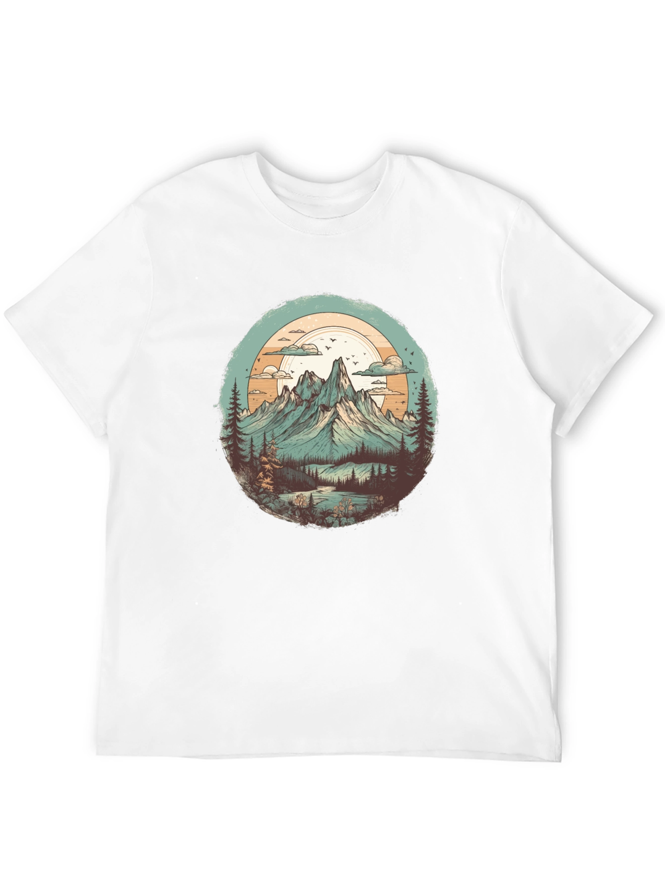 Mountain Landscape Graphic Tee