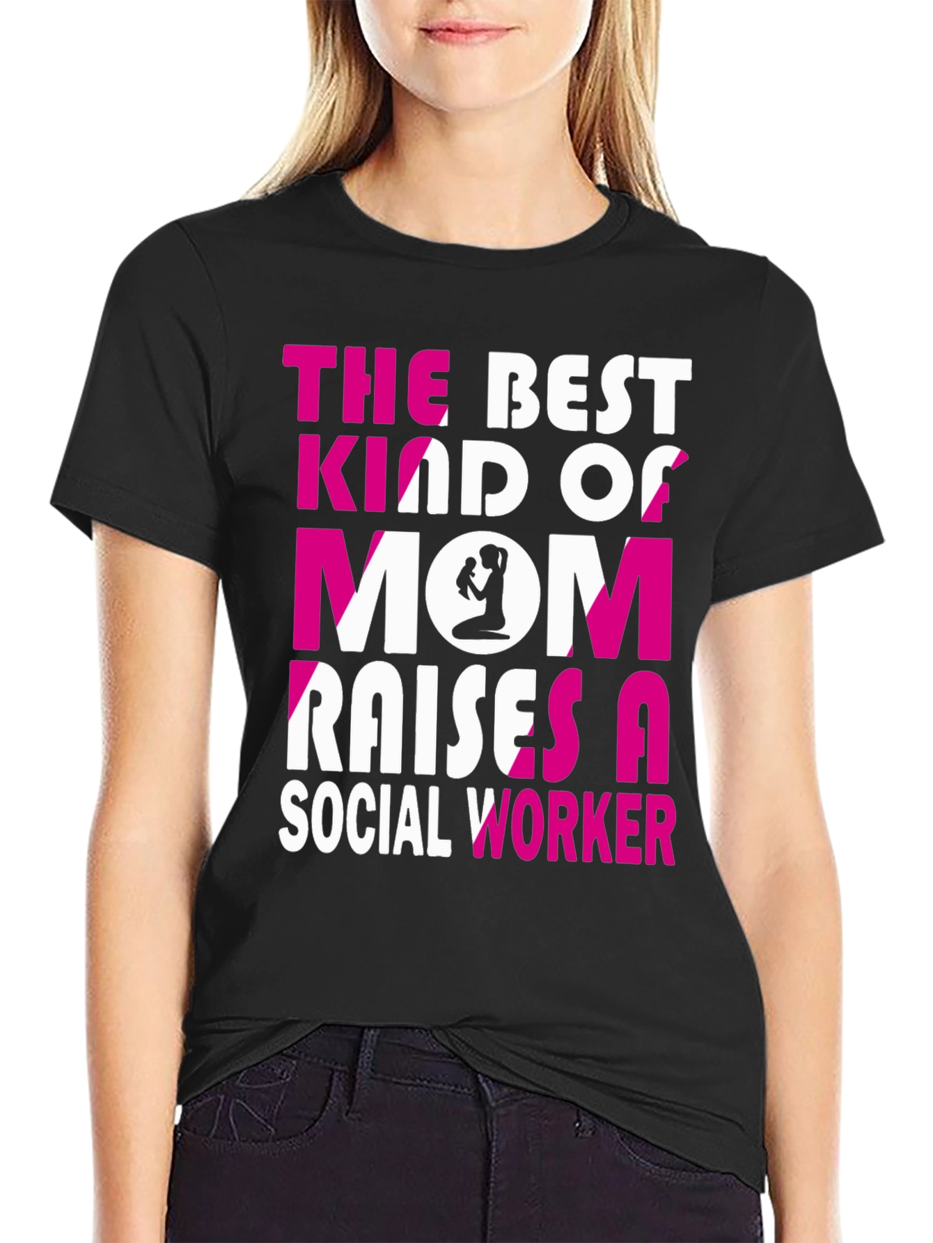 Best Mom Social Worker T-Shirt