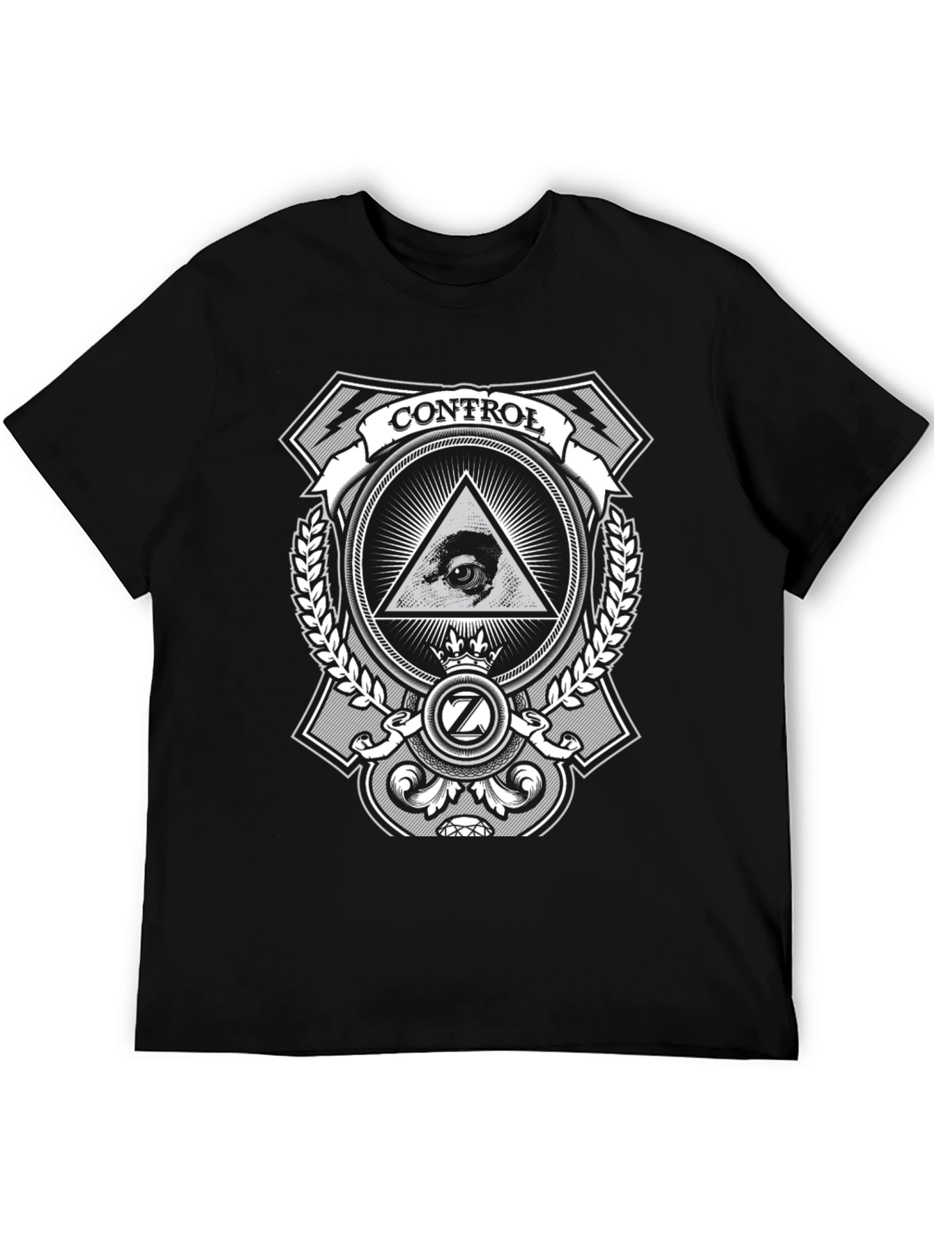 Control Graphic Tee: Eye of Providence Conspiracy T-Shirt