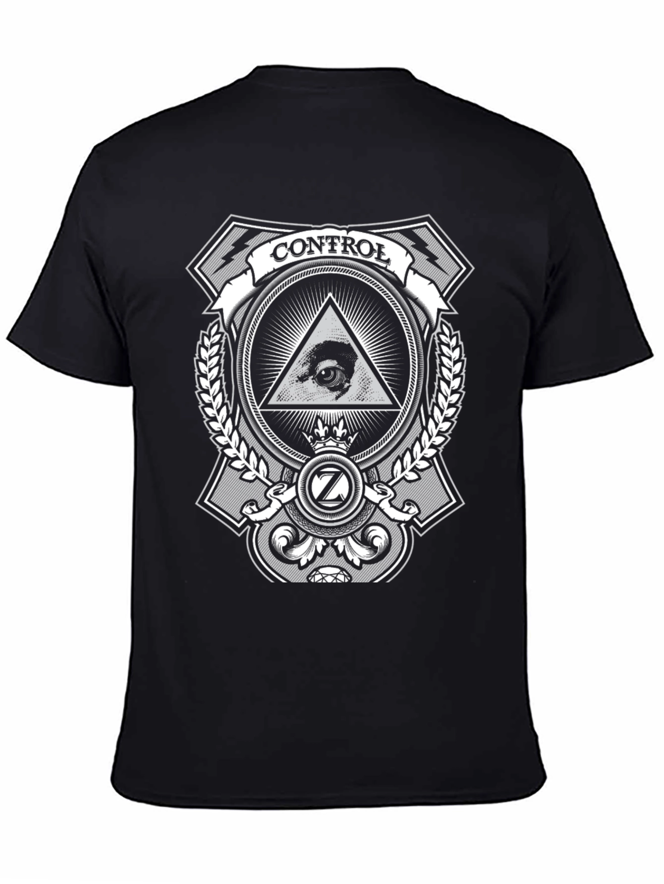 Control Graphic Tee: Eye of Providence Conspiracy T-Shirt