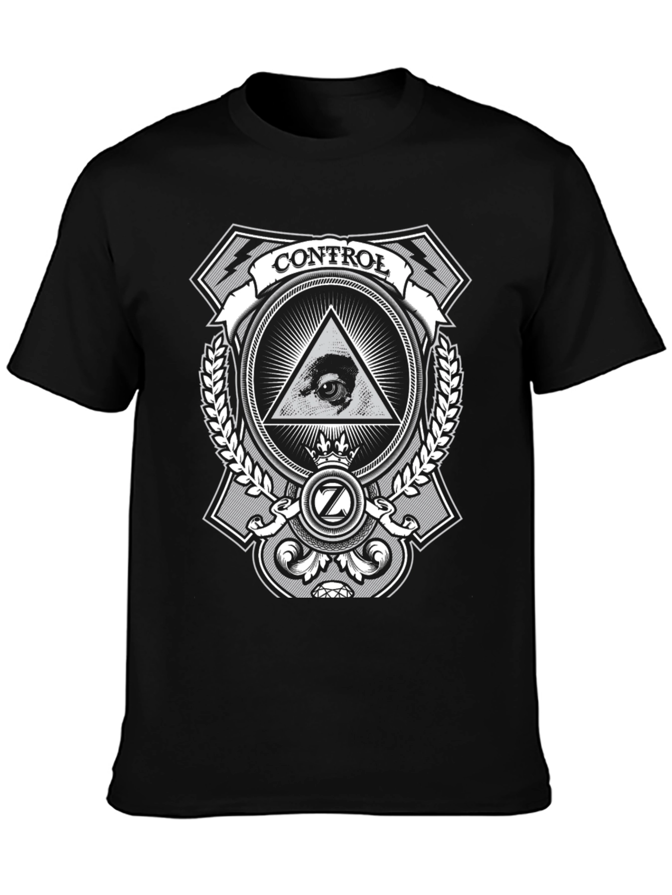 Control Graphic Tee: Eye of Providence Conspiracy T-Shirt