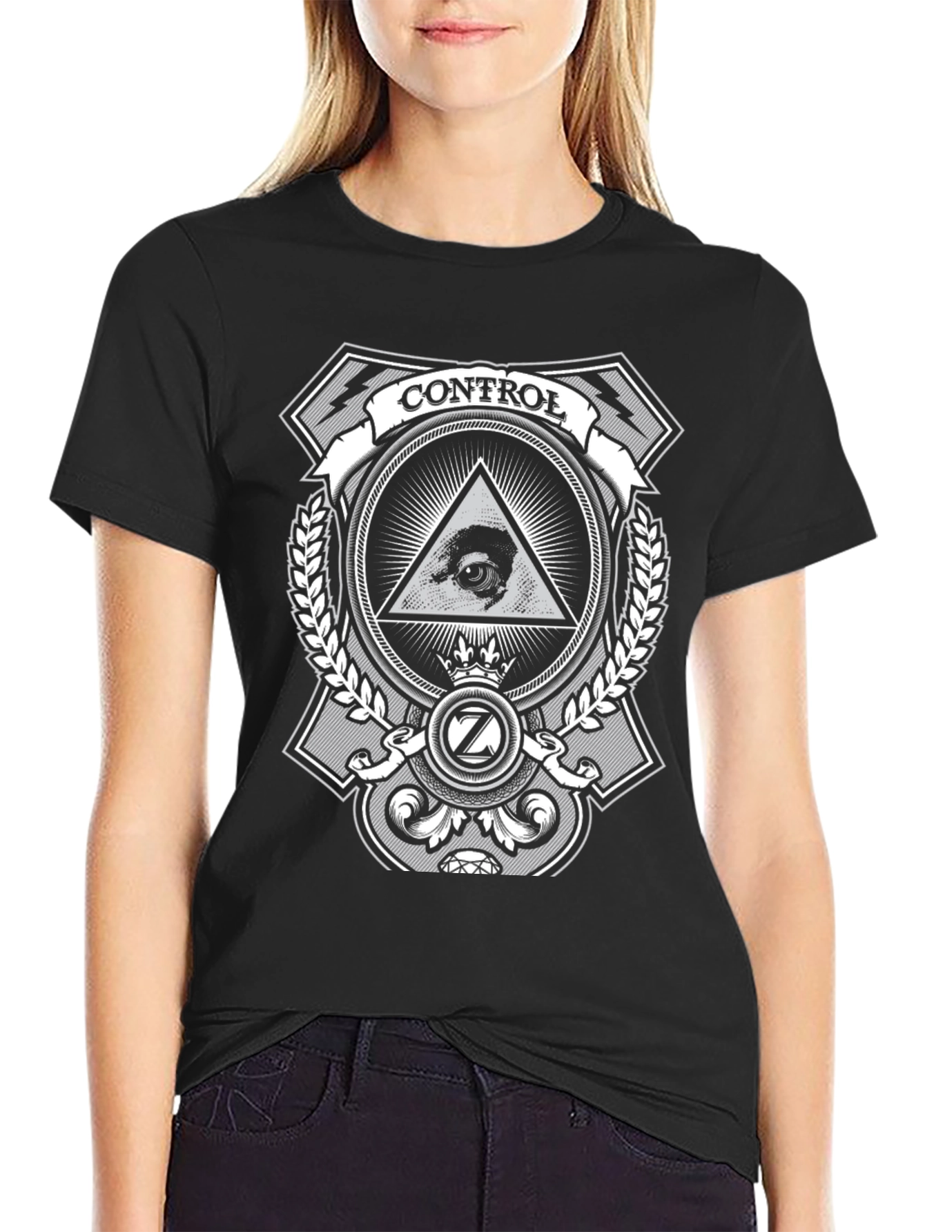 Control Graphic Tee: Eye of Providence Conspiracy T-Shirt