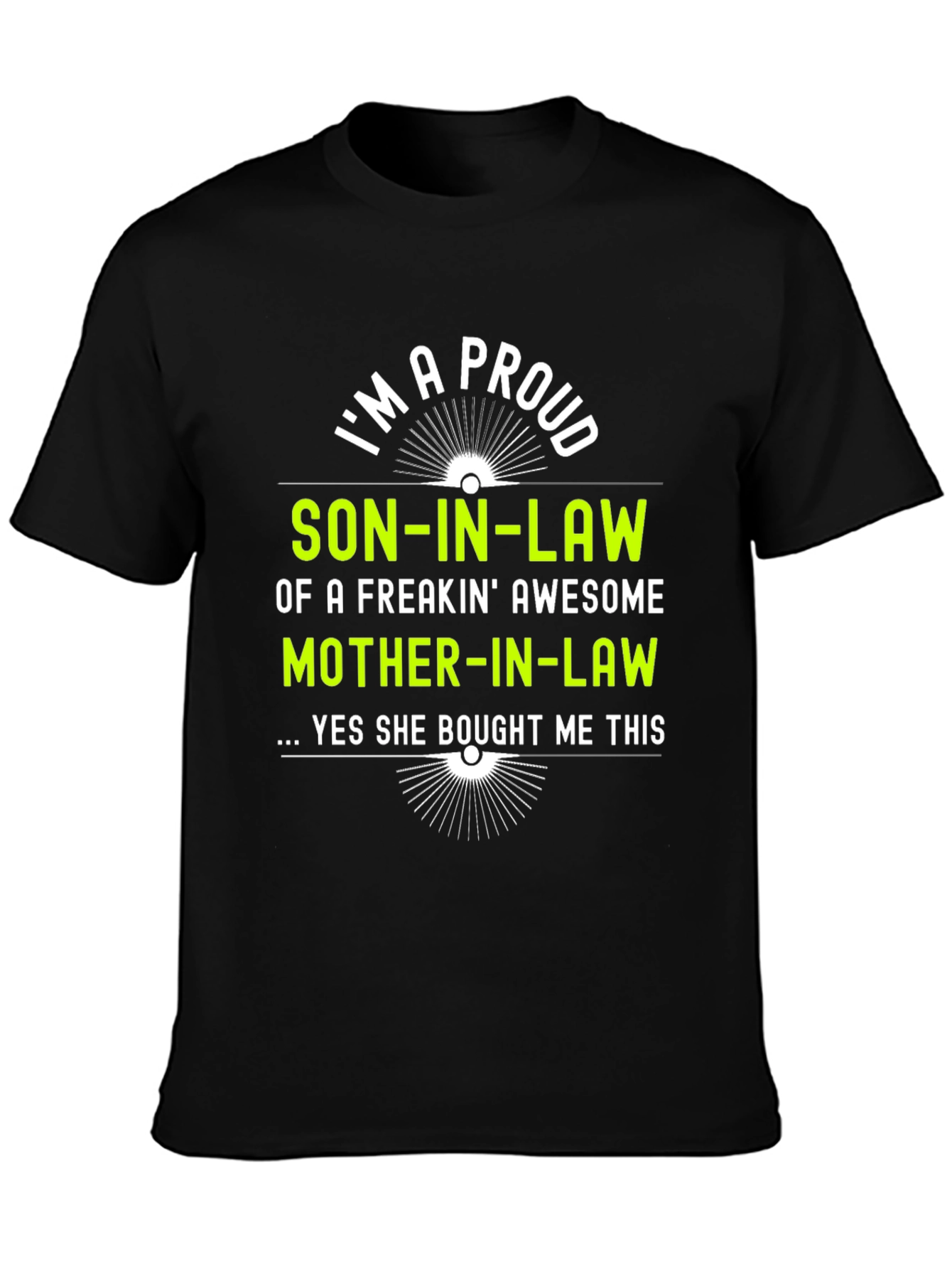 Proud Son-in-Law Graphic Tee