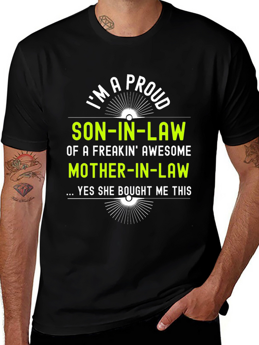 Proud Son-in-Law Graphic Tee