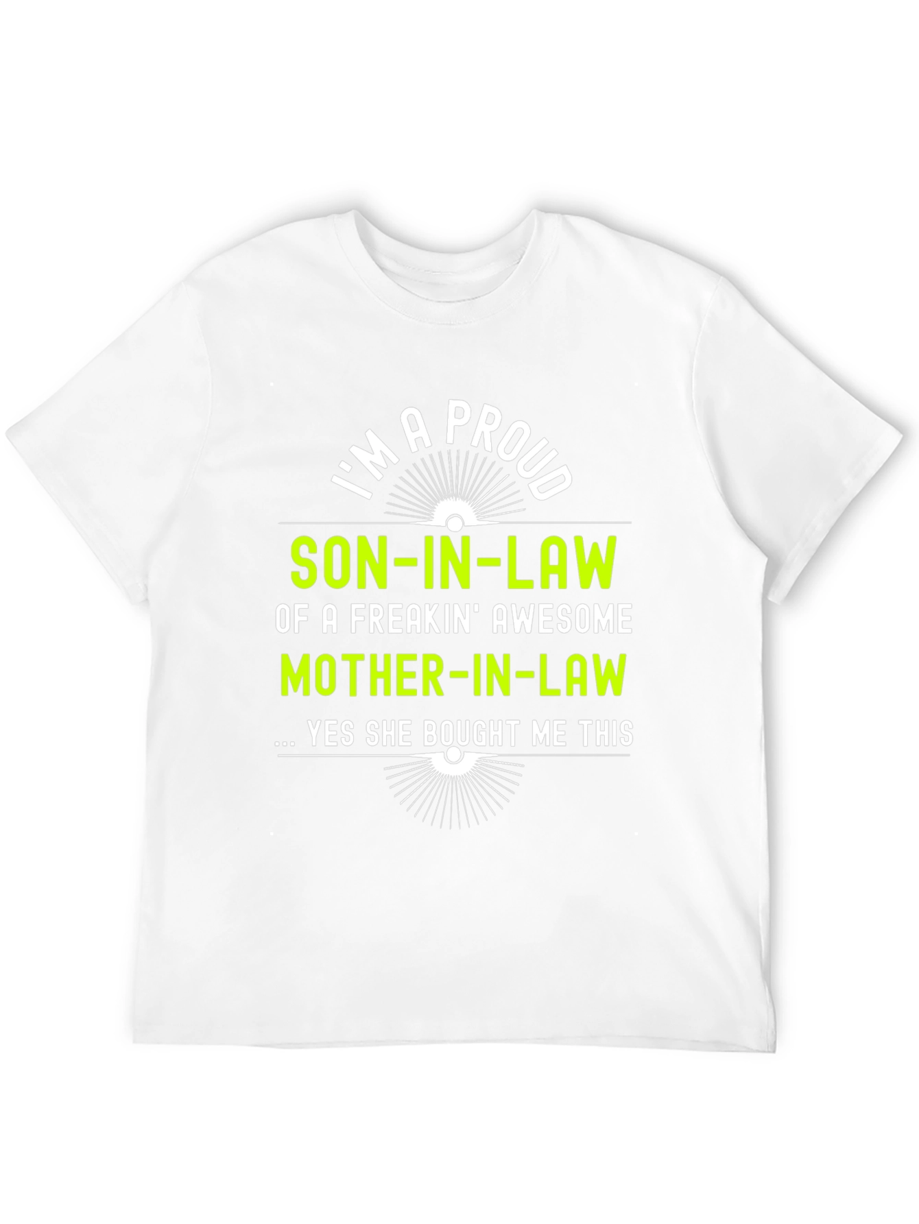 Proud Son-in-Law Graphic Tee