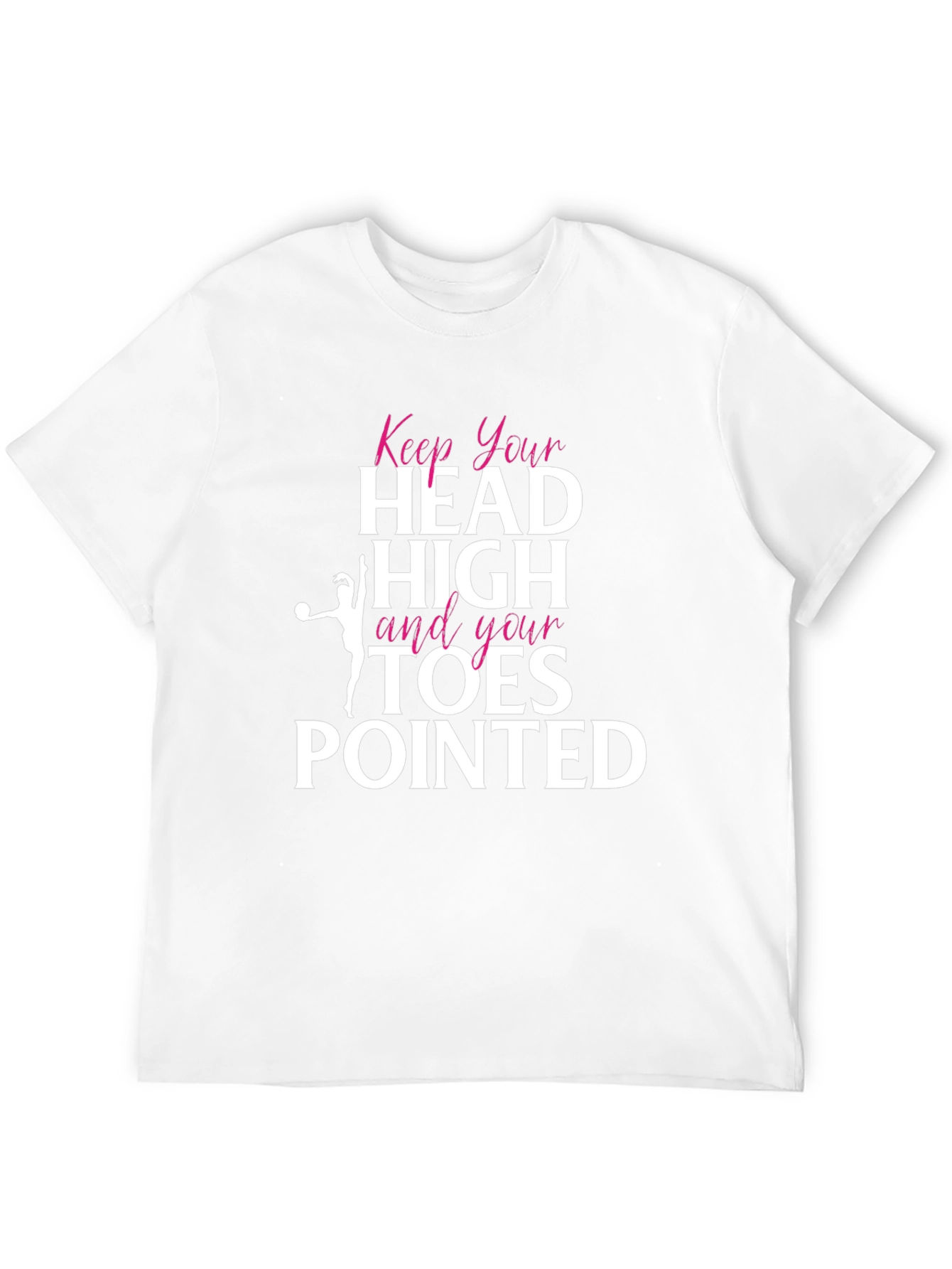 Keep Your Head High Gymnastics Graphic Tee