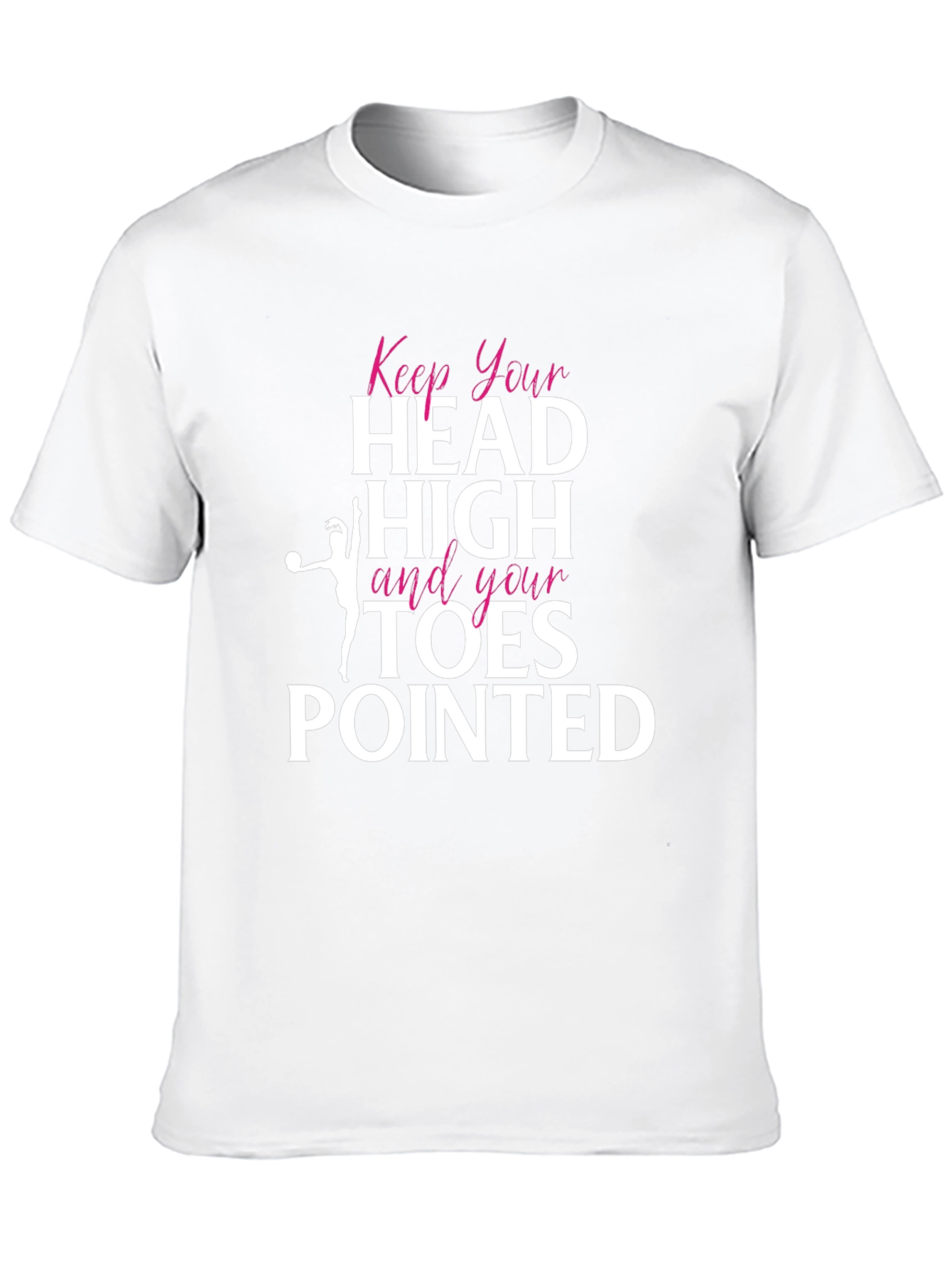 Keep Your Head High Gymnastics Graphic Tee