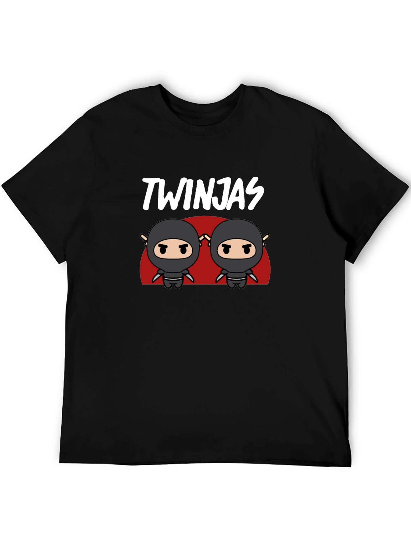 Twinjas Ninja Cartoon Graphic T-Shirt