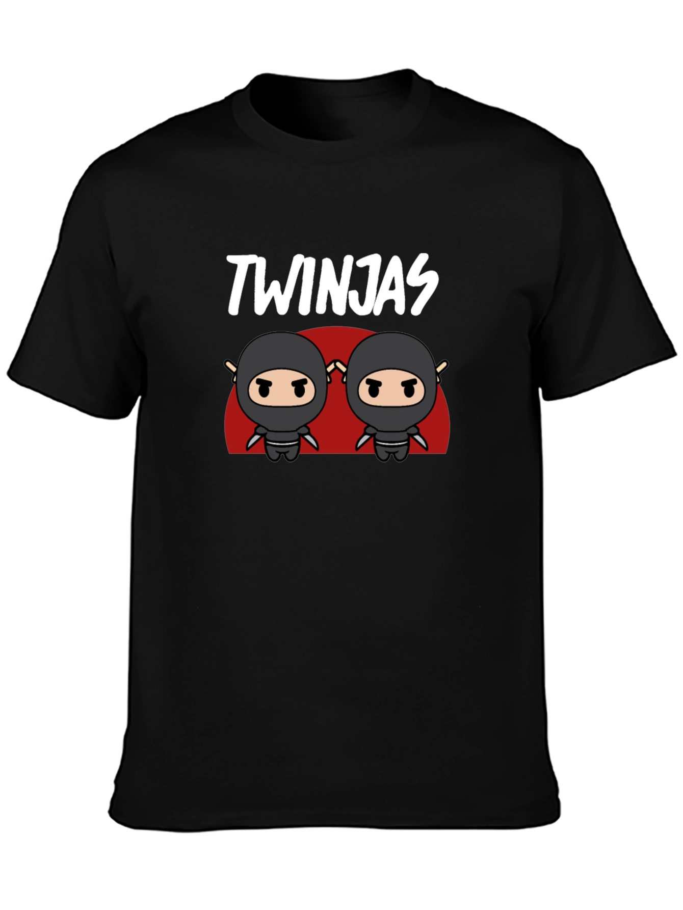 Twinjas Ninja Cartoon Graphic T-Shirt