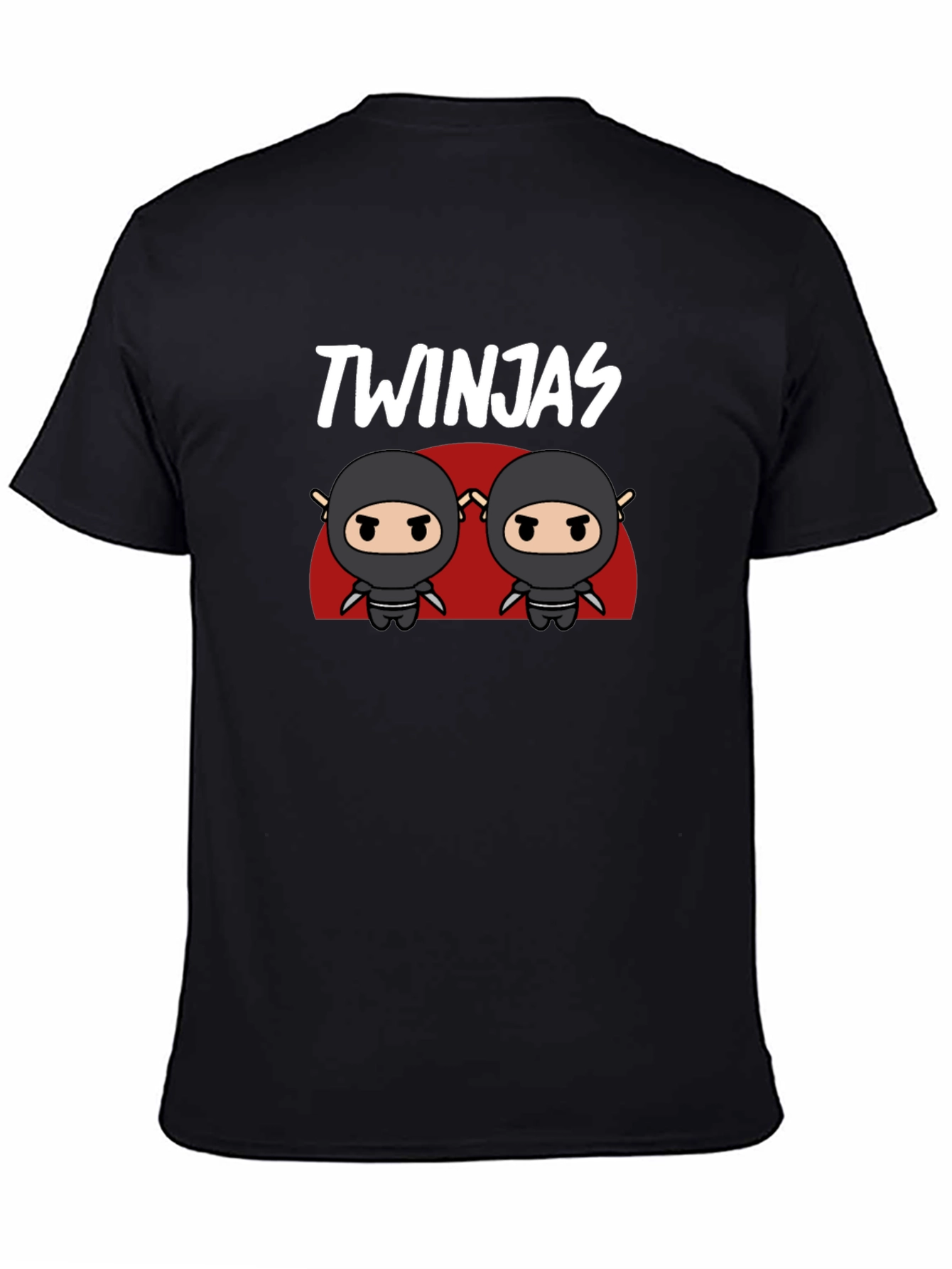 Twinjas Ninja Cartoon Graphic T-Shirt