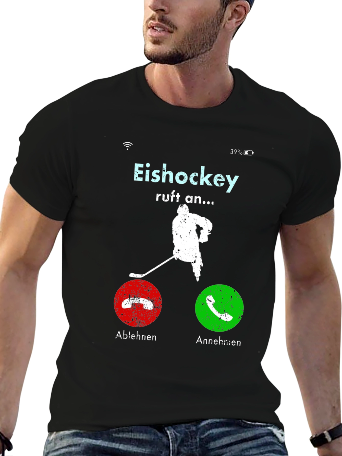Eishockey Calling T-Shirt - Hockey Fan Tee