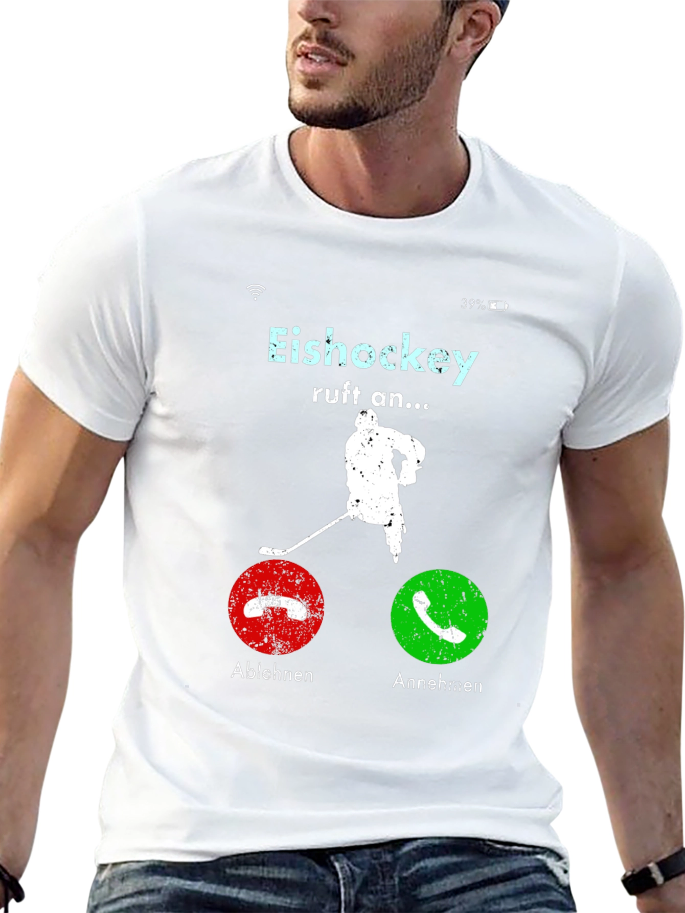 Eishockey Calling T-Shirt - Hockey Fan Tee