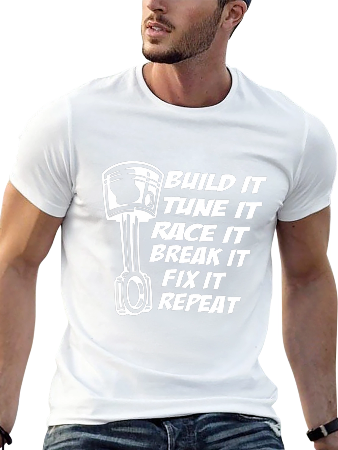 Build It Race It Fix It T-Shirt