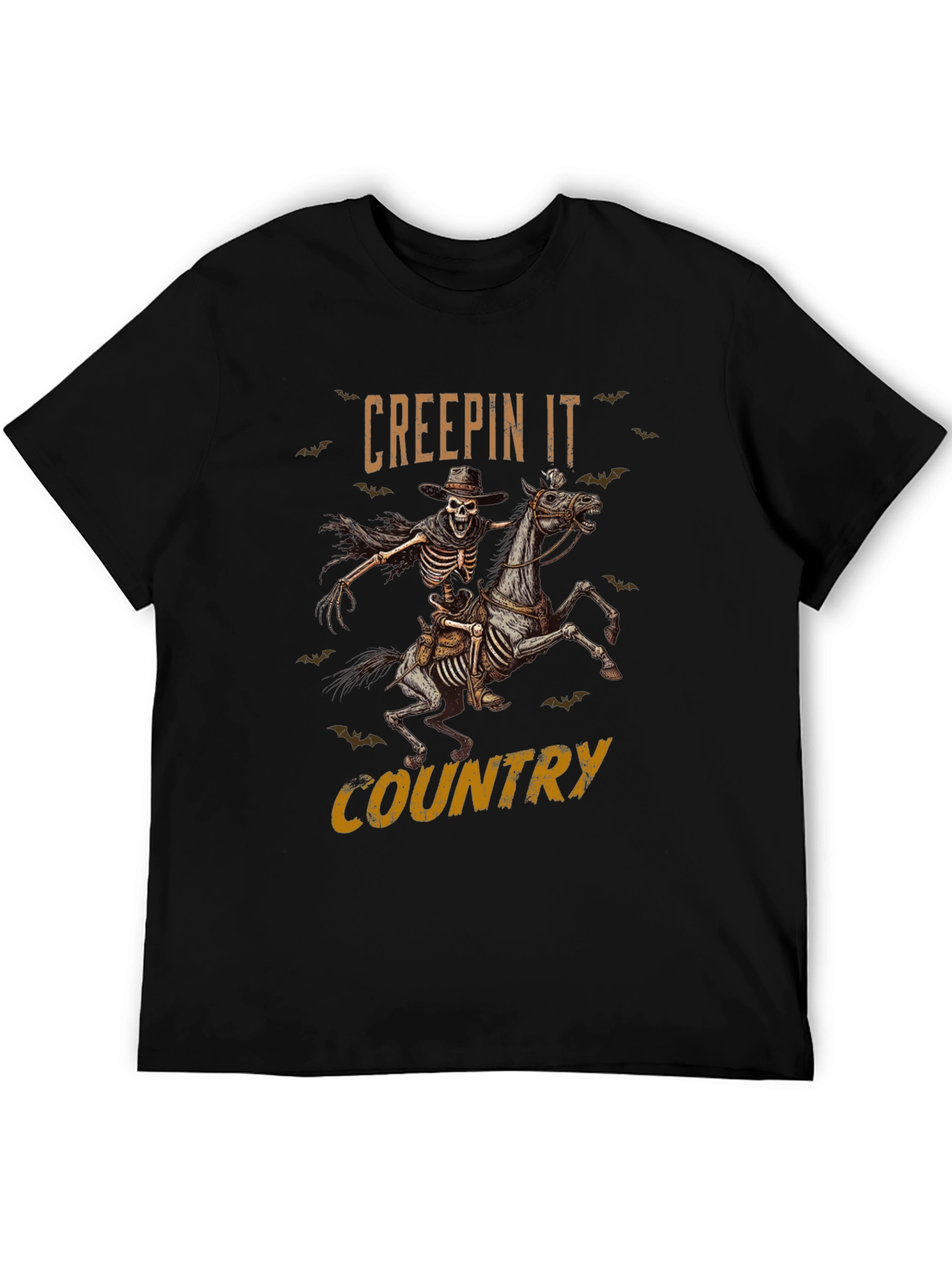 Creepin It Country Graphic T-Shirt