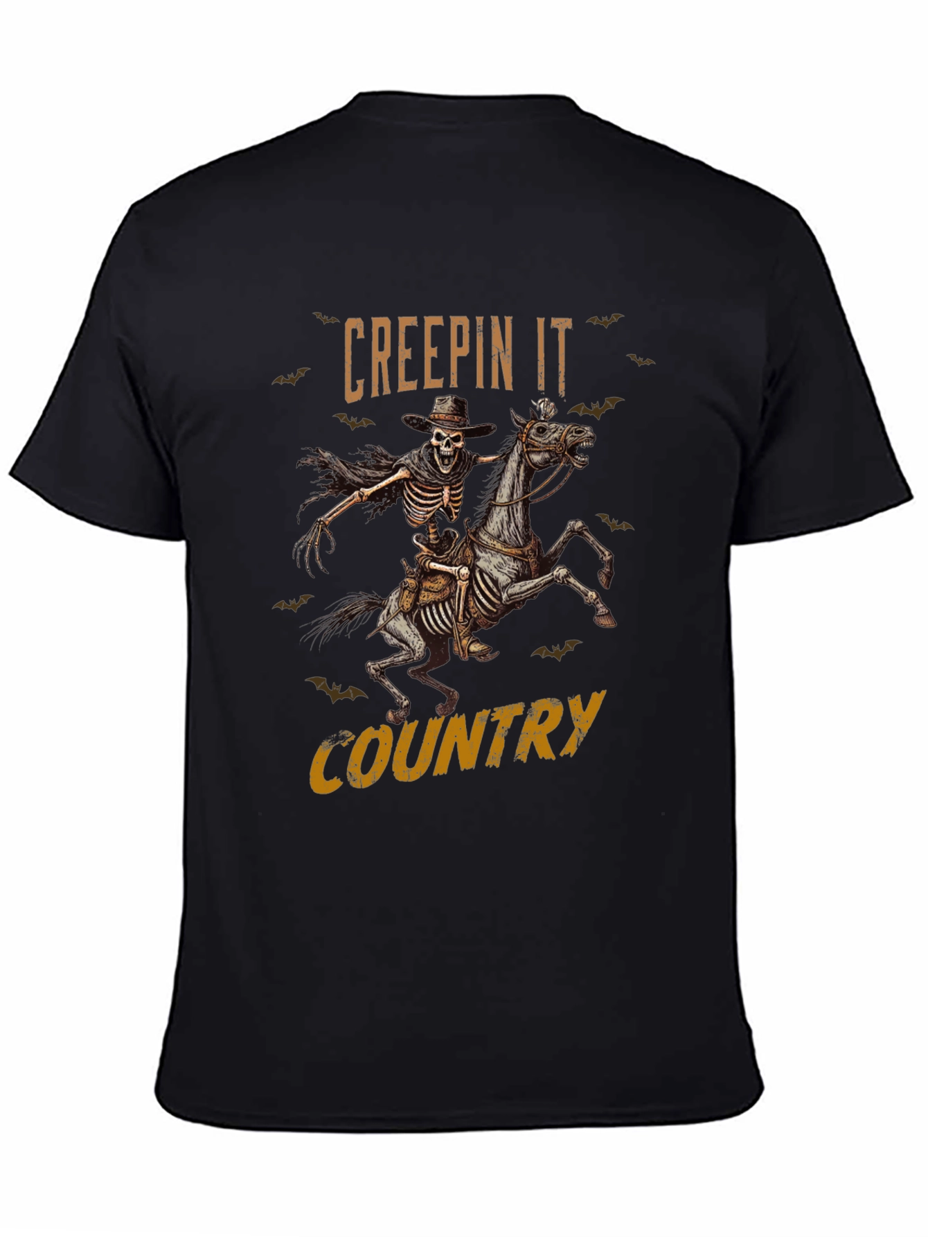 Creepin It Country Graphic T-Shirt