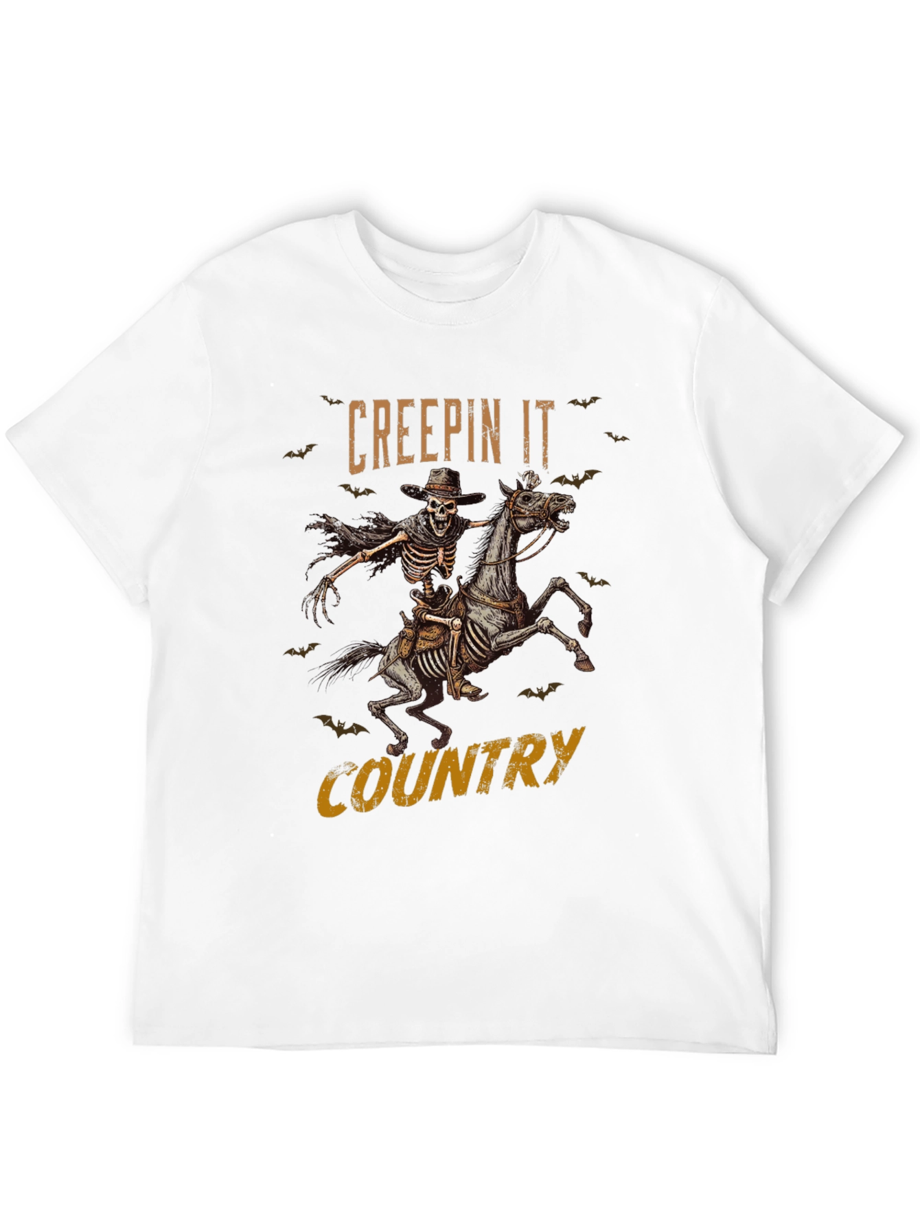 Creepin It Country Graphic T-Shirt