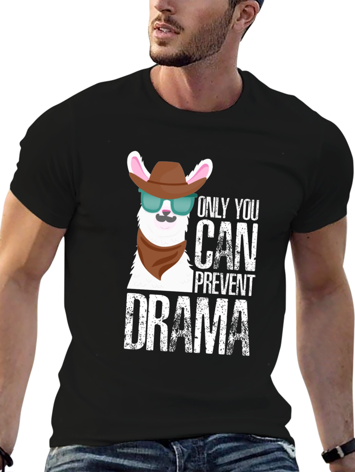 Only You Can Prevent Drama Llama Graphic Tee