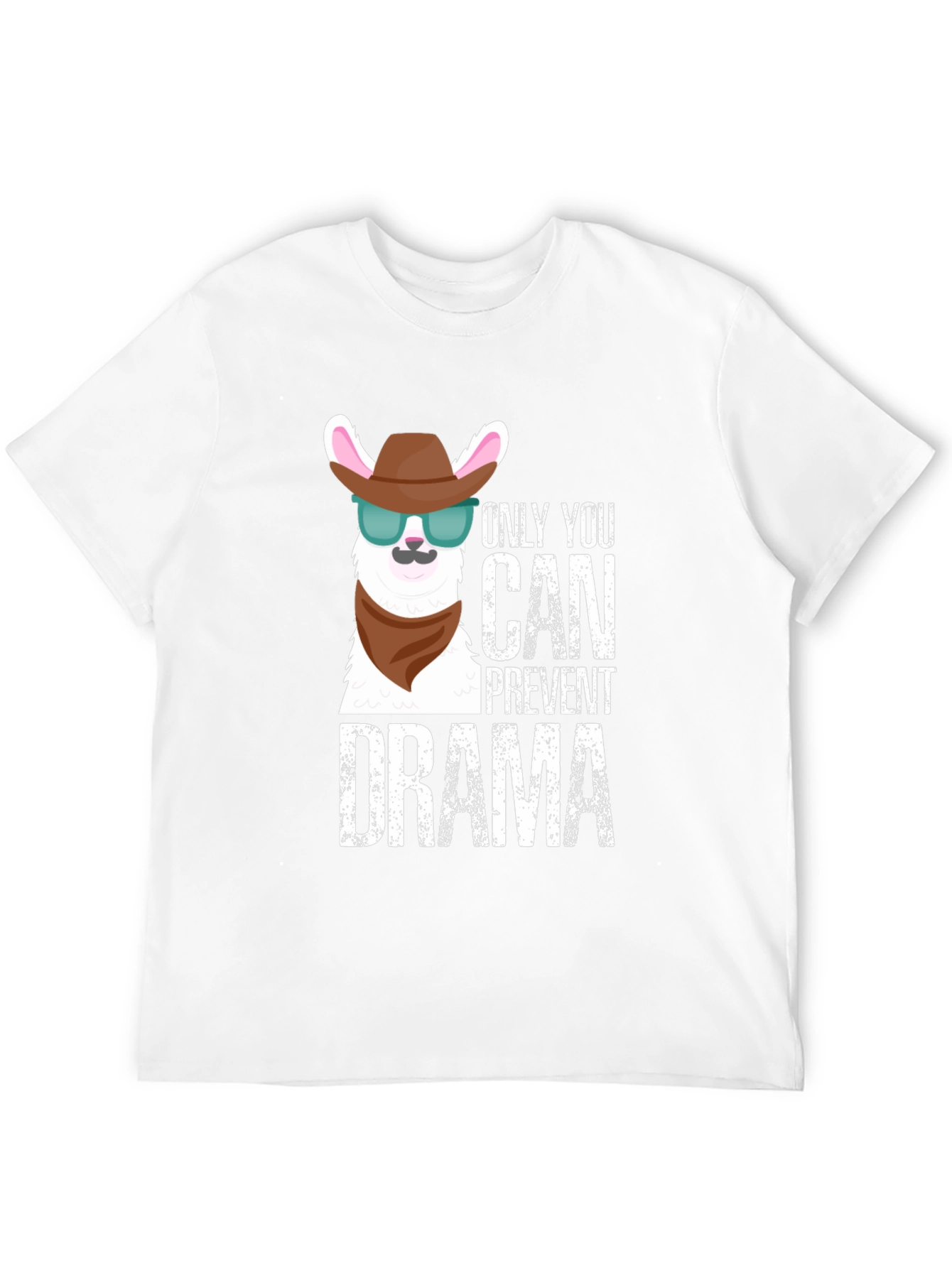 Only You Can Prevent Drama Llama Graphic Tee