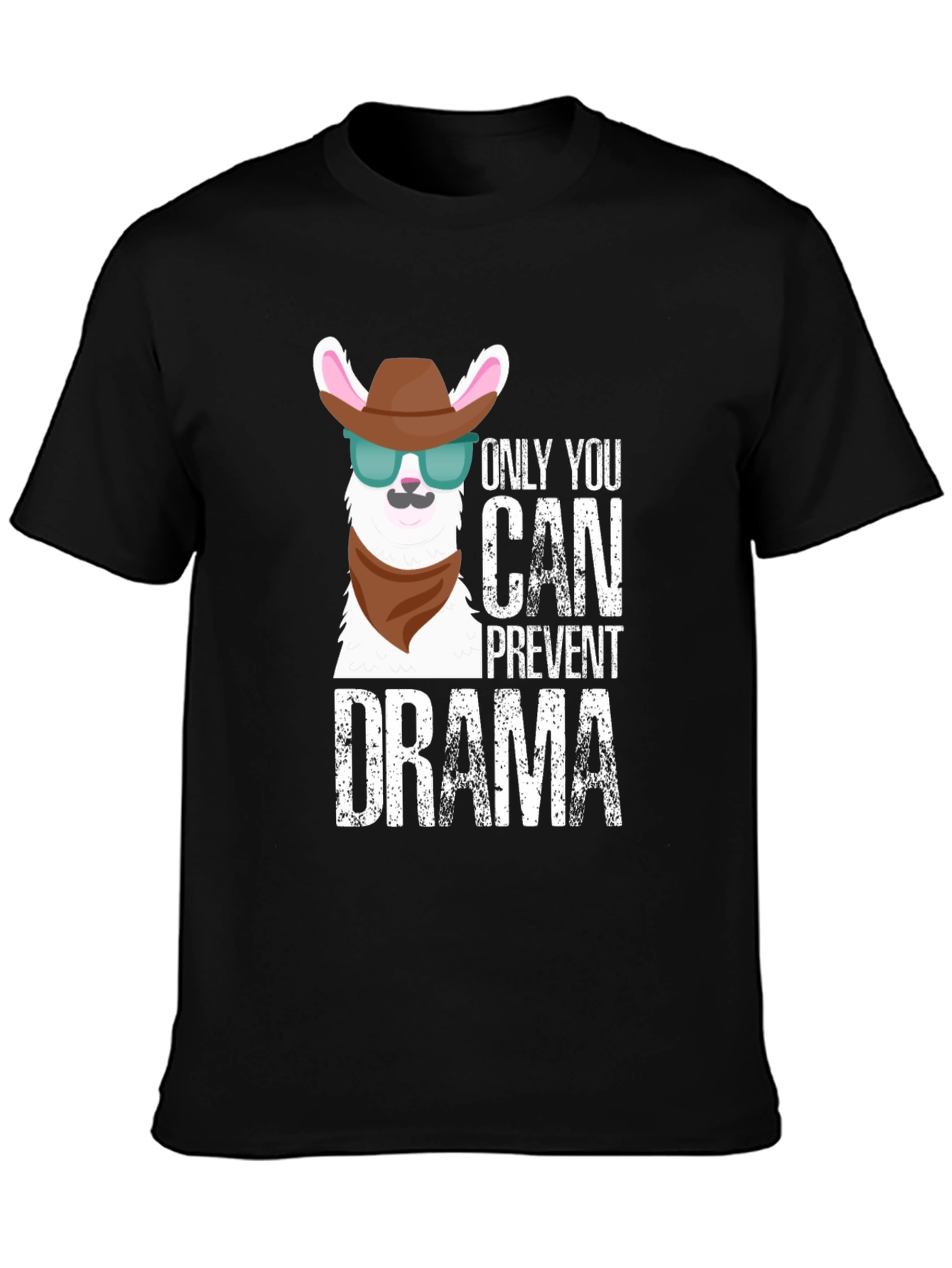 Only You Can Prevent Drama Llama Graphic Tee