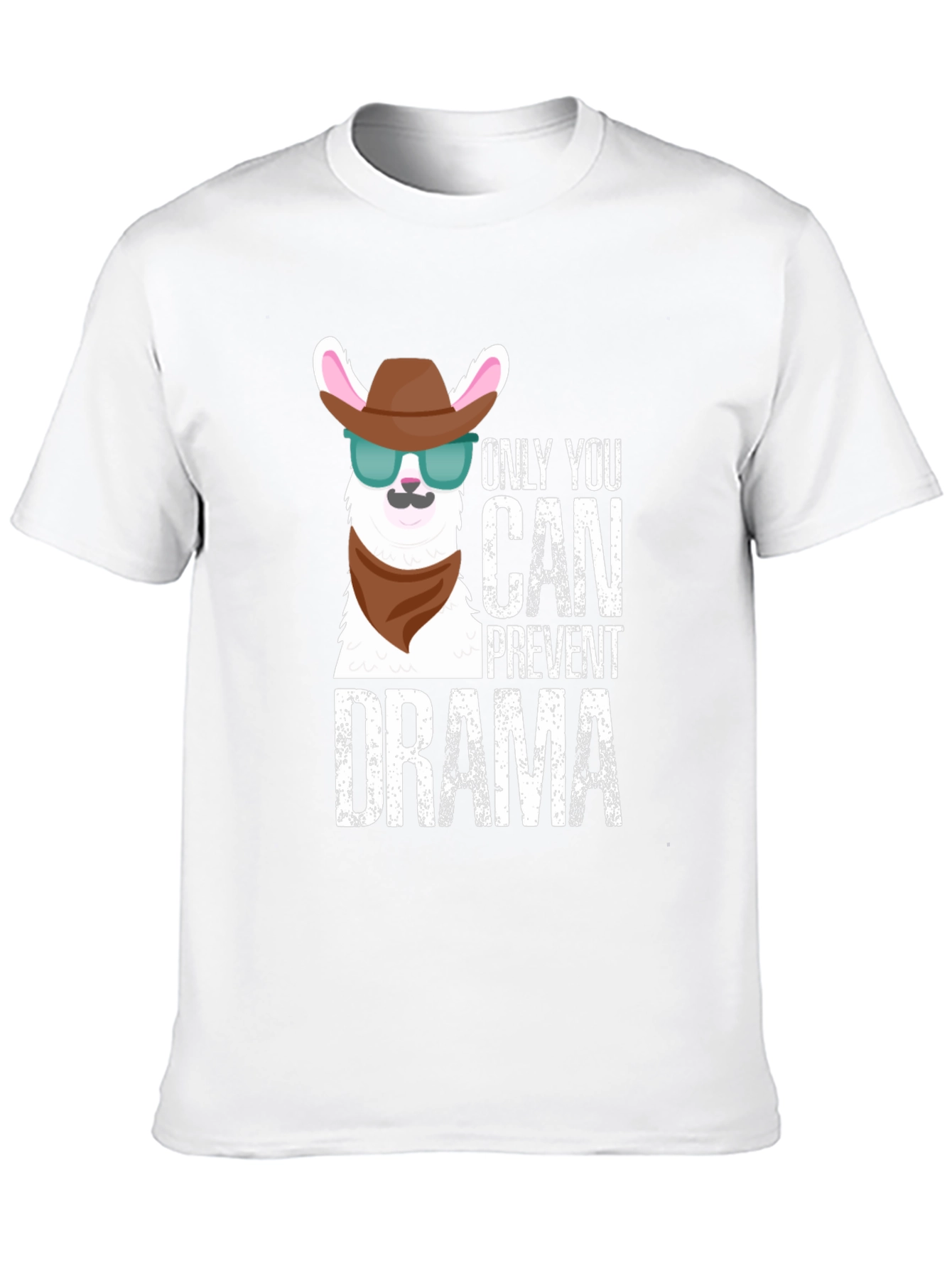 Only You Can Prevent Drama Llama Graphic Tee