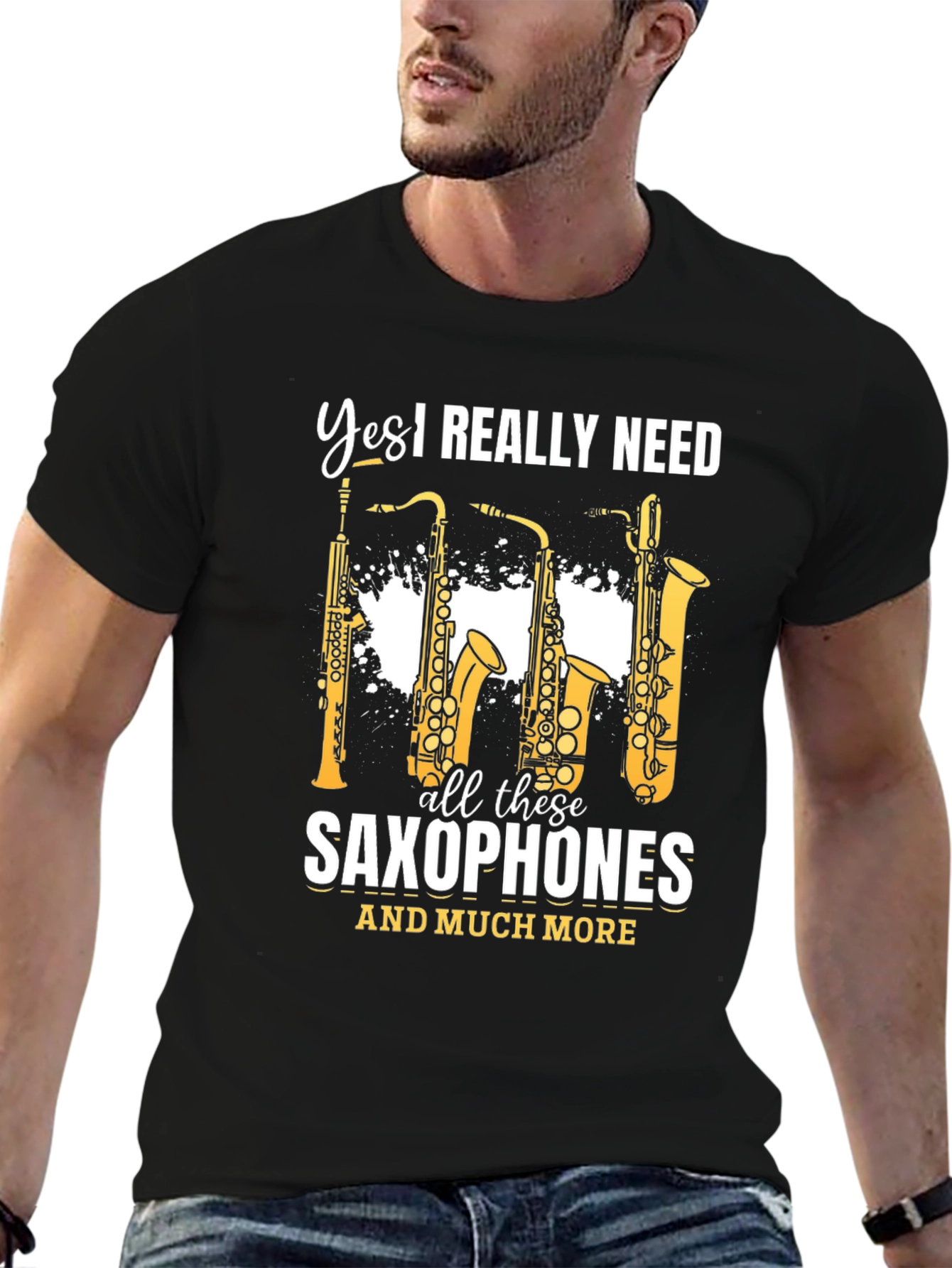Saxophone Lover T-Shirt - Musician Tee