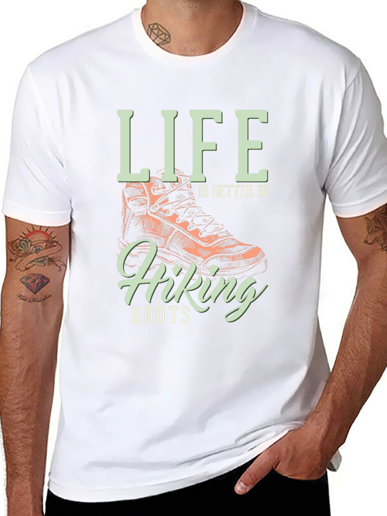 Life is Better in Hiking Boots T-Shirt