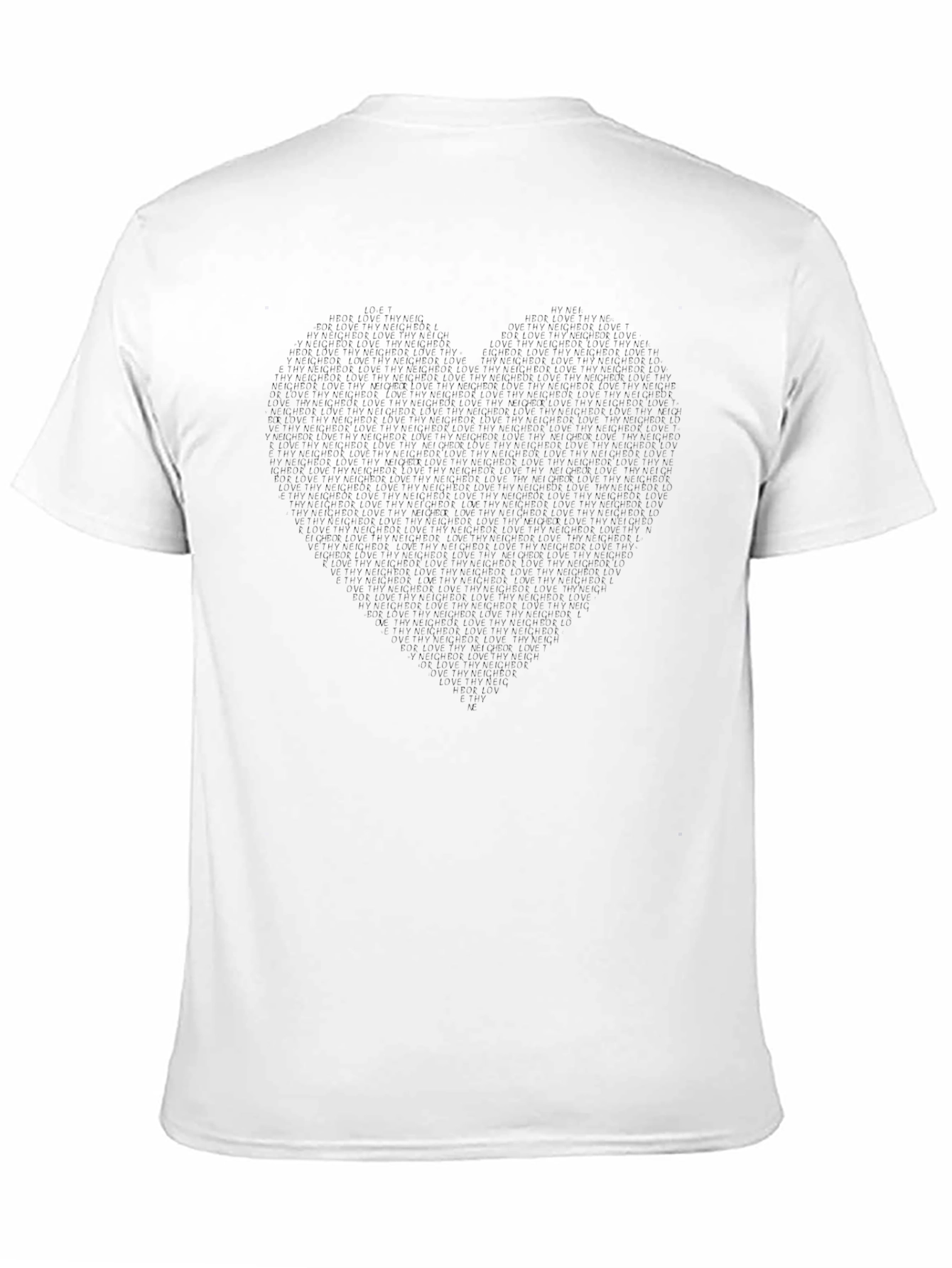 Black Heart Graphic Tee - Stylish & Comfortable