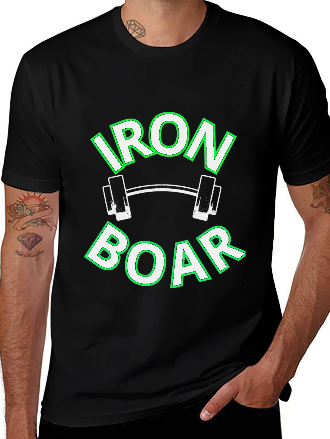 Iron Boar Gym T-Shirt - Workout Apparel