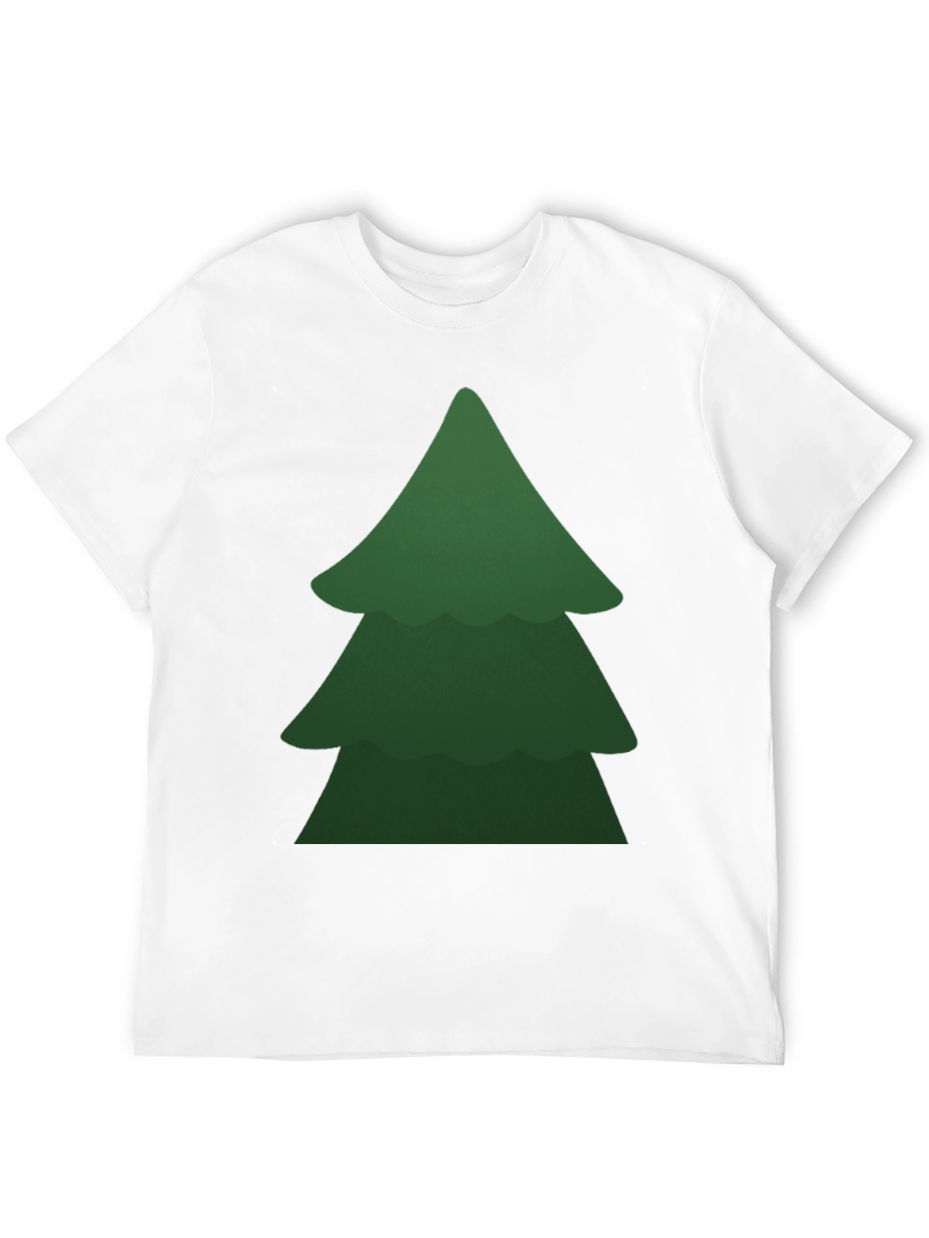 Festive Tree Graphic Tee - Holiday Spirit