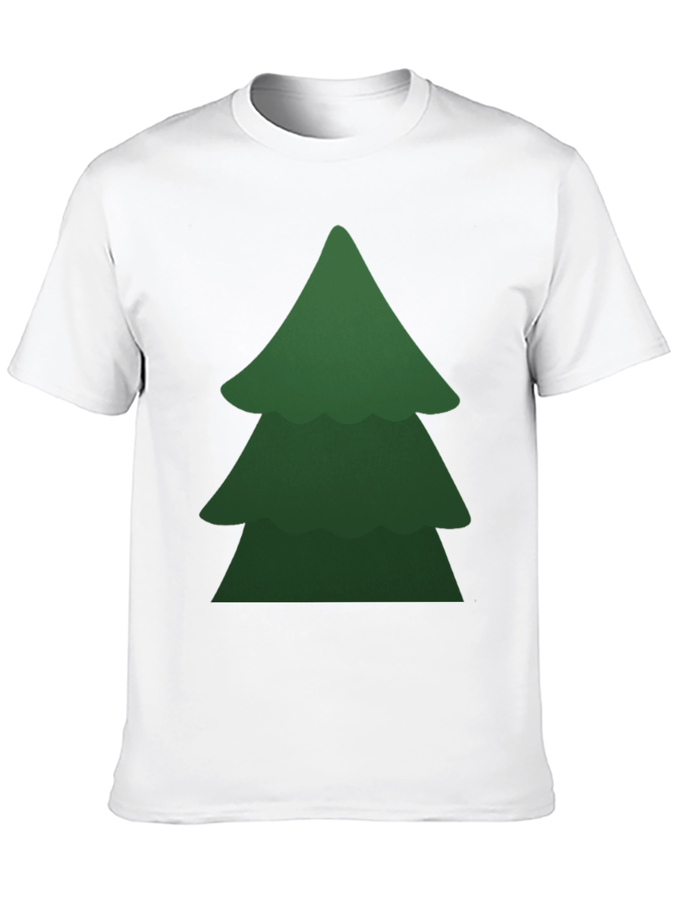 Festive Tree Graphic Tee - Holiday Spirit
