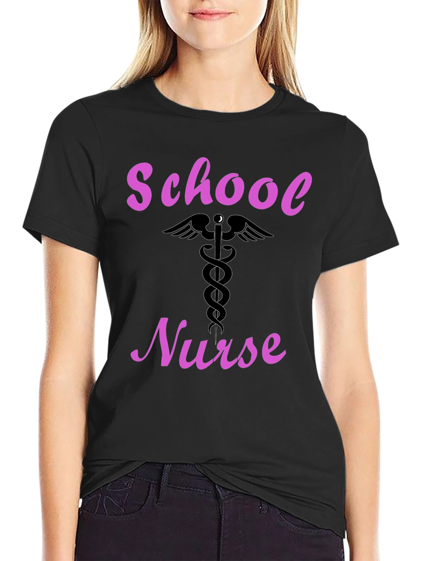 School Nurse Graphic T-Shirt