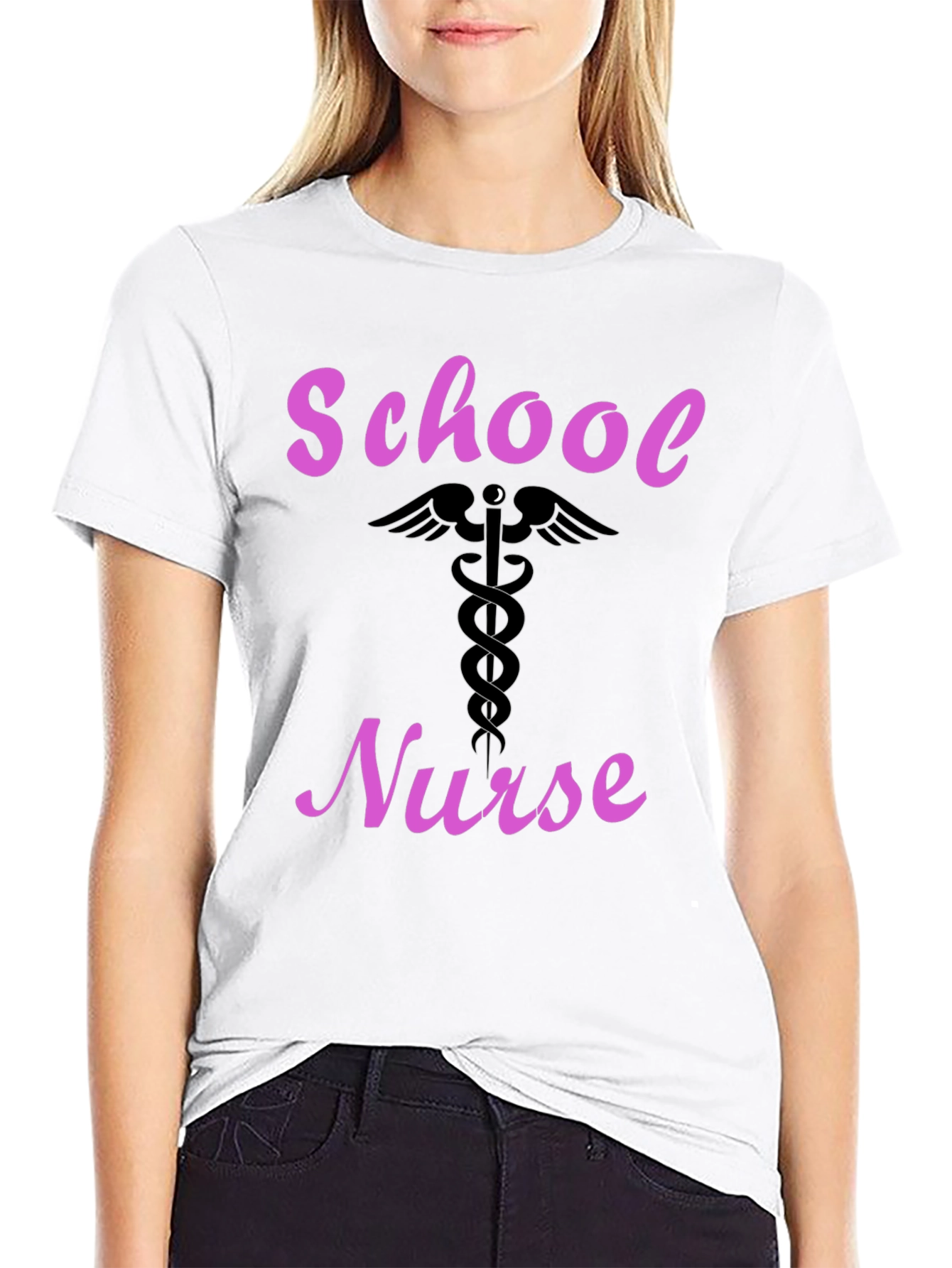 School Nurse Graphic T-Shirt