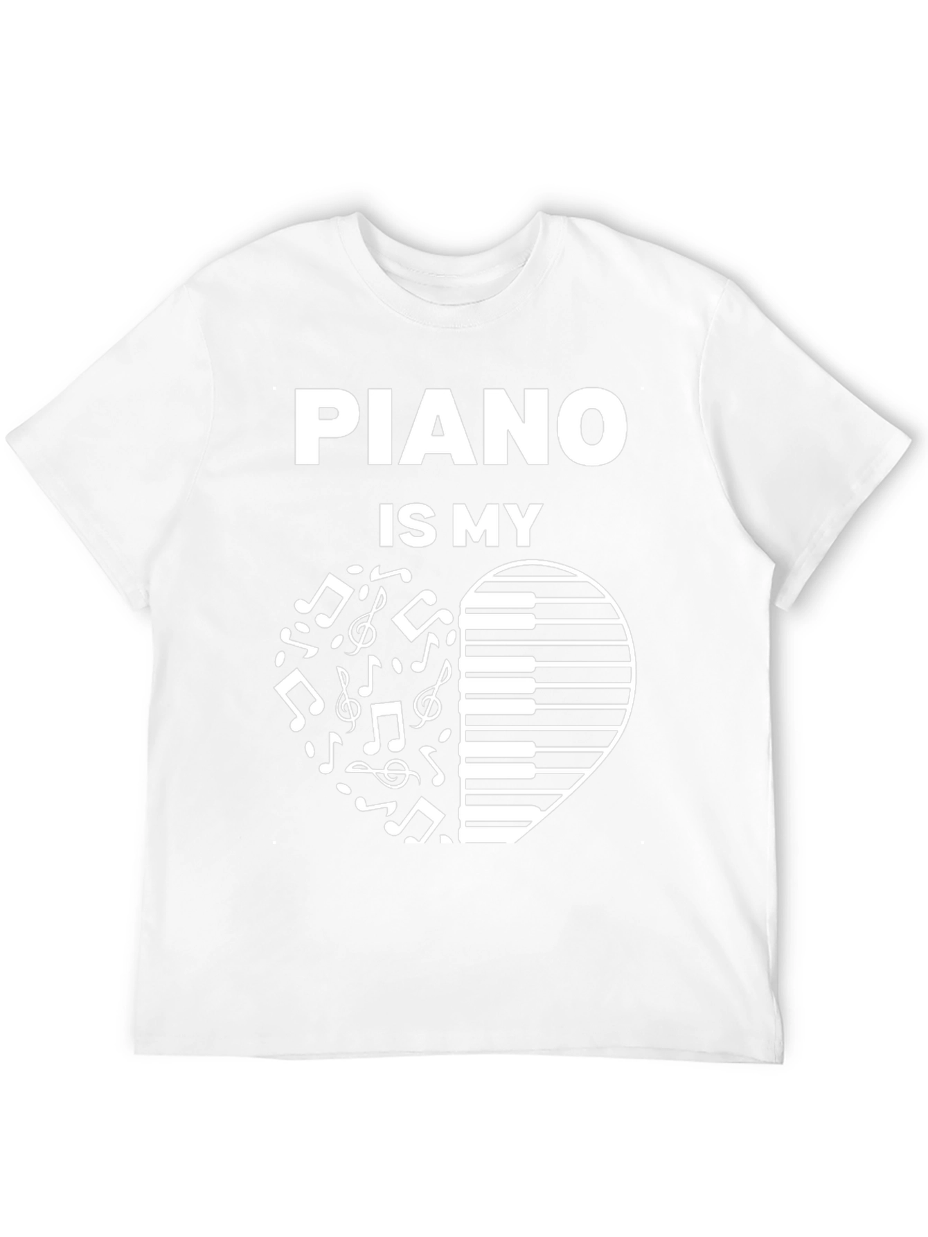 Piano Is My Heart T-Shirt