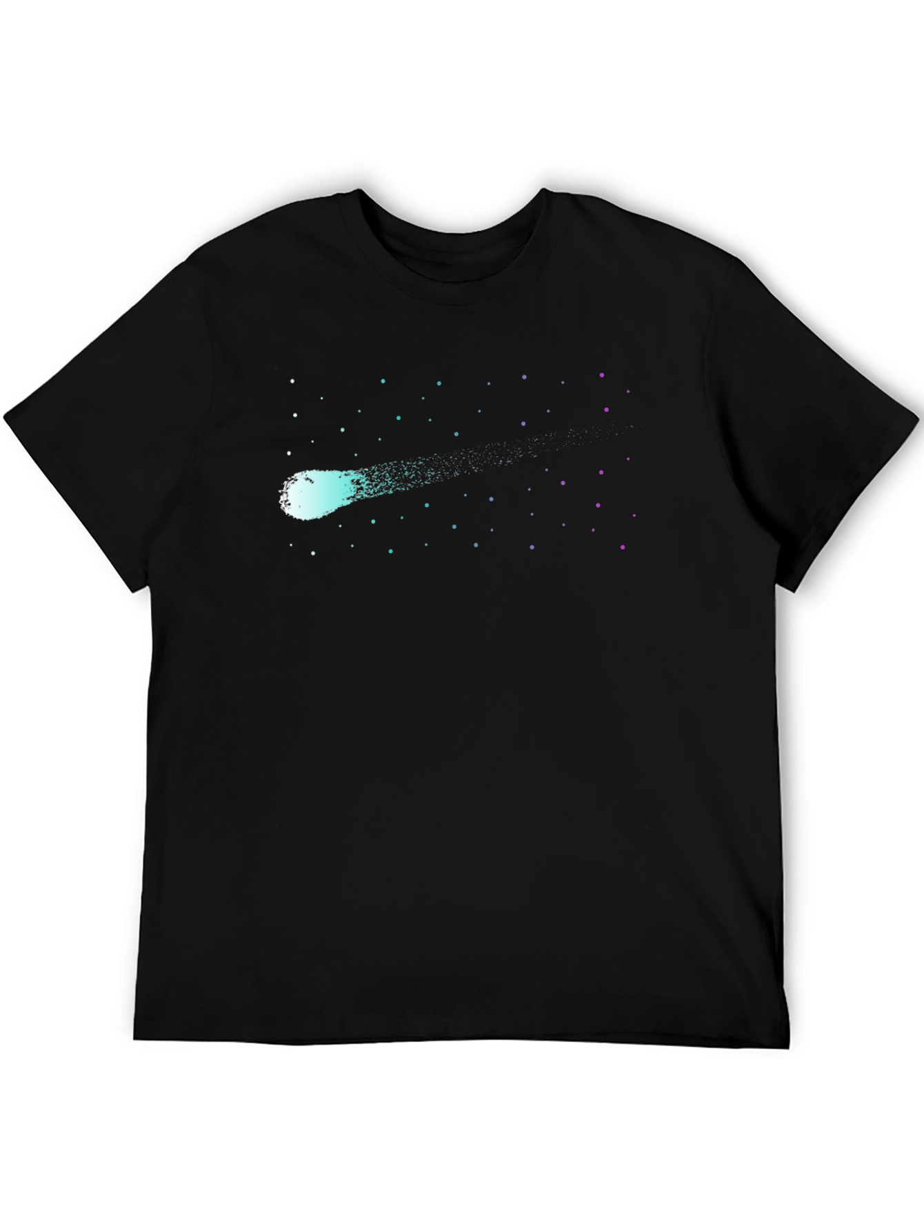 Cosmic Comet Graphic Black Tee