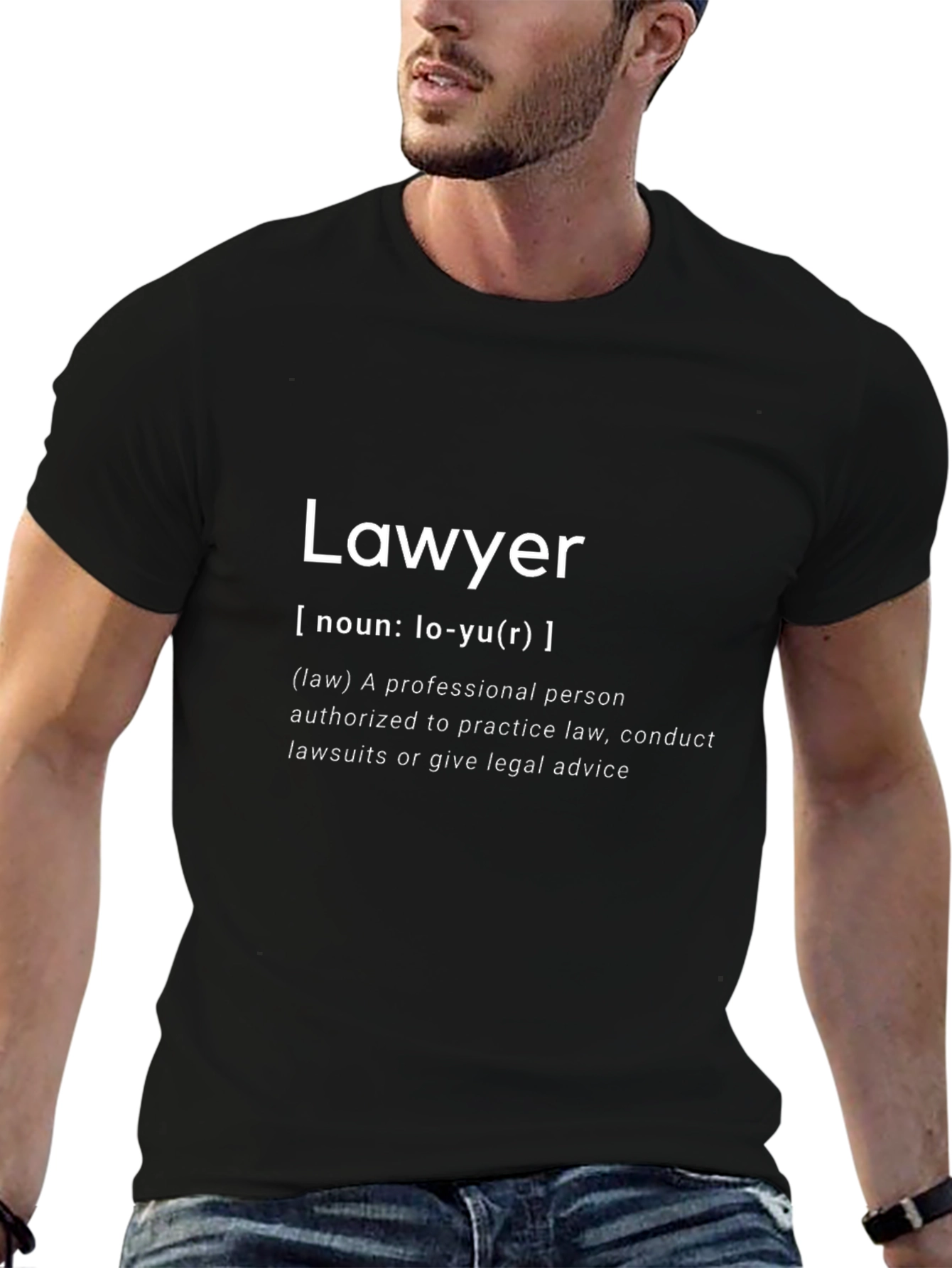 Lawyer Definition T-Shirt - Attorney Gift