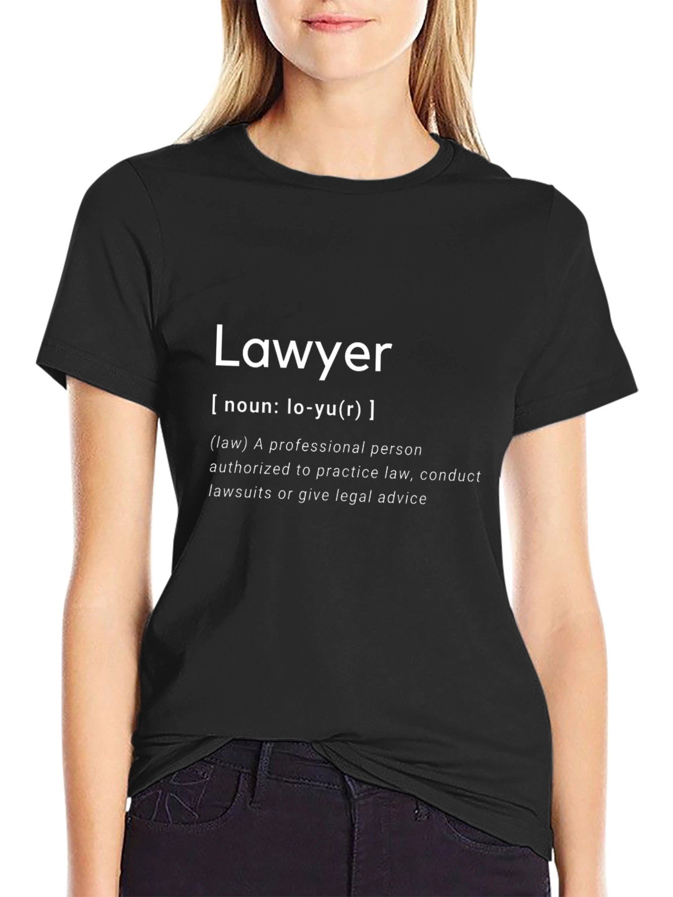 Lawyer Definition T-Shirt - Attorney Gift