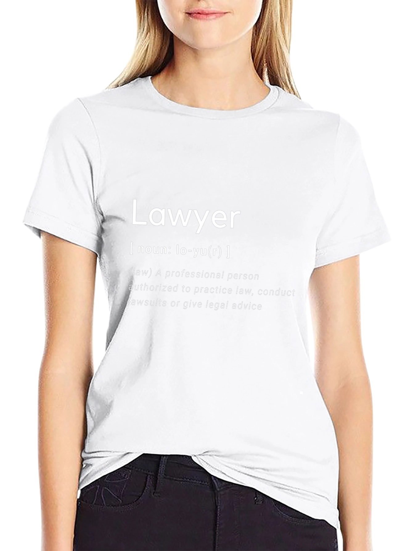 Lawyer Definition T-Shirt - Attorney Gift