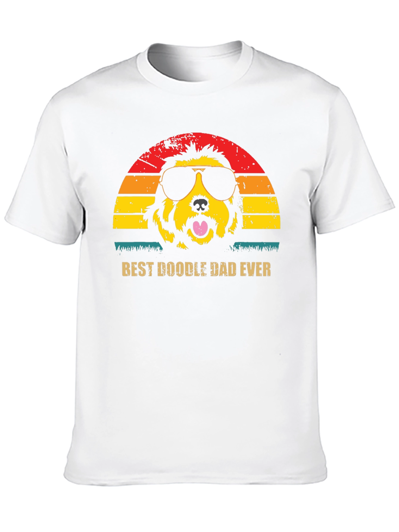 Best Doodle Dad Ever T-Shirt - Novelty Graphic Tee
