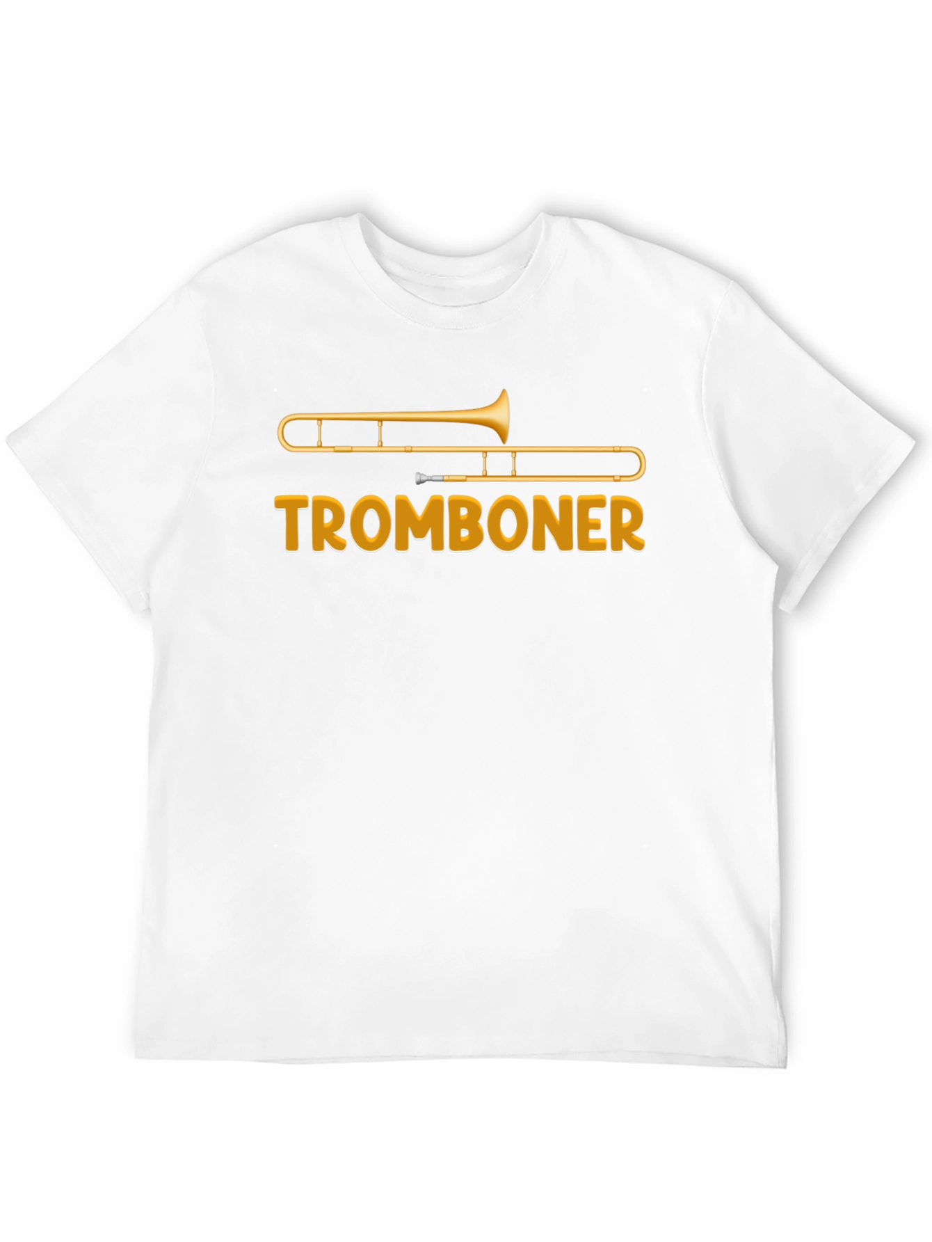 Tromboner Graphic Tee - Funny Music T-Shirt