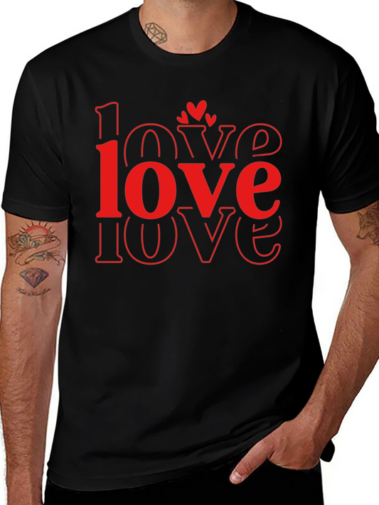 Love Graphic T-Shirt - Stylish Valentines Day Tee