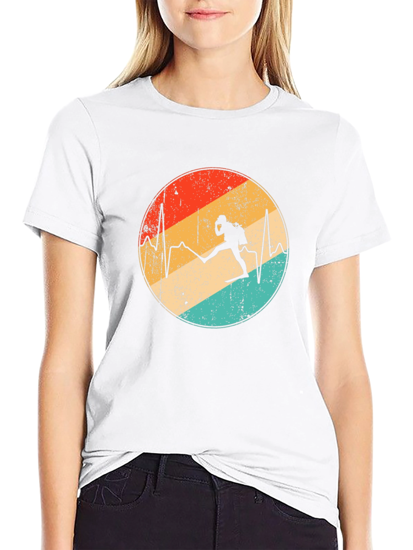 Diver Heartbeat Graphic Tee - Dive into Style!