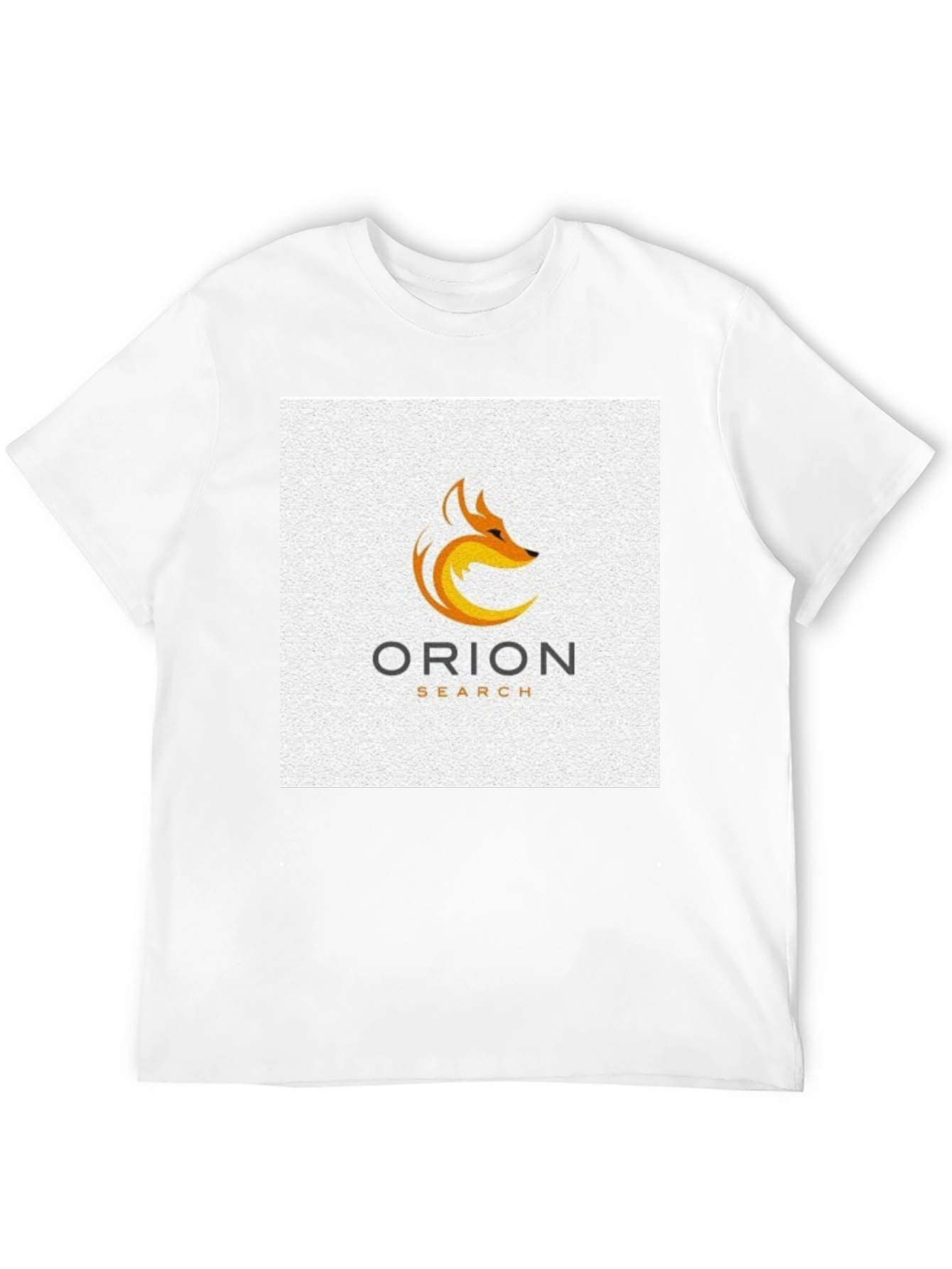 Orion Search Fox Logo Black T-Shirt
