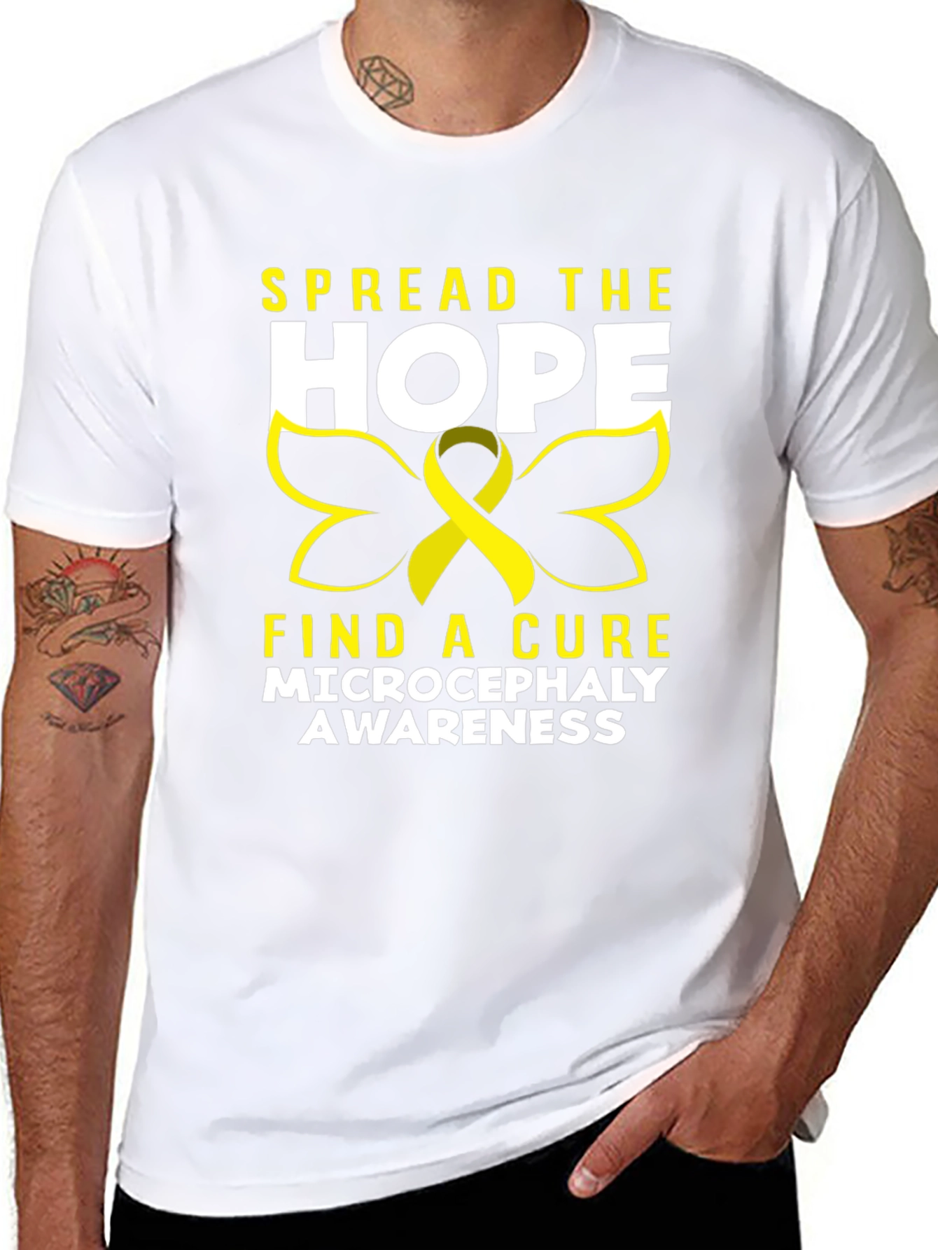 Microcephaly Awareness T-Shirt - Spread Hope