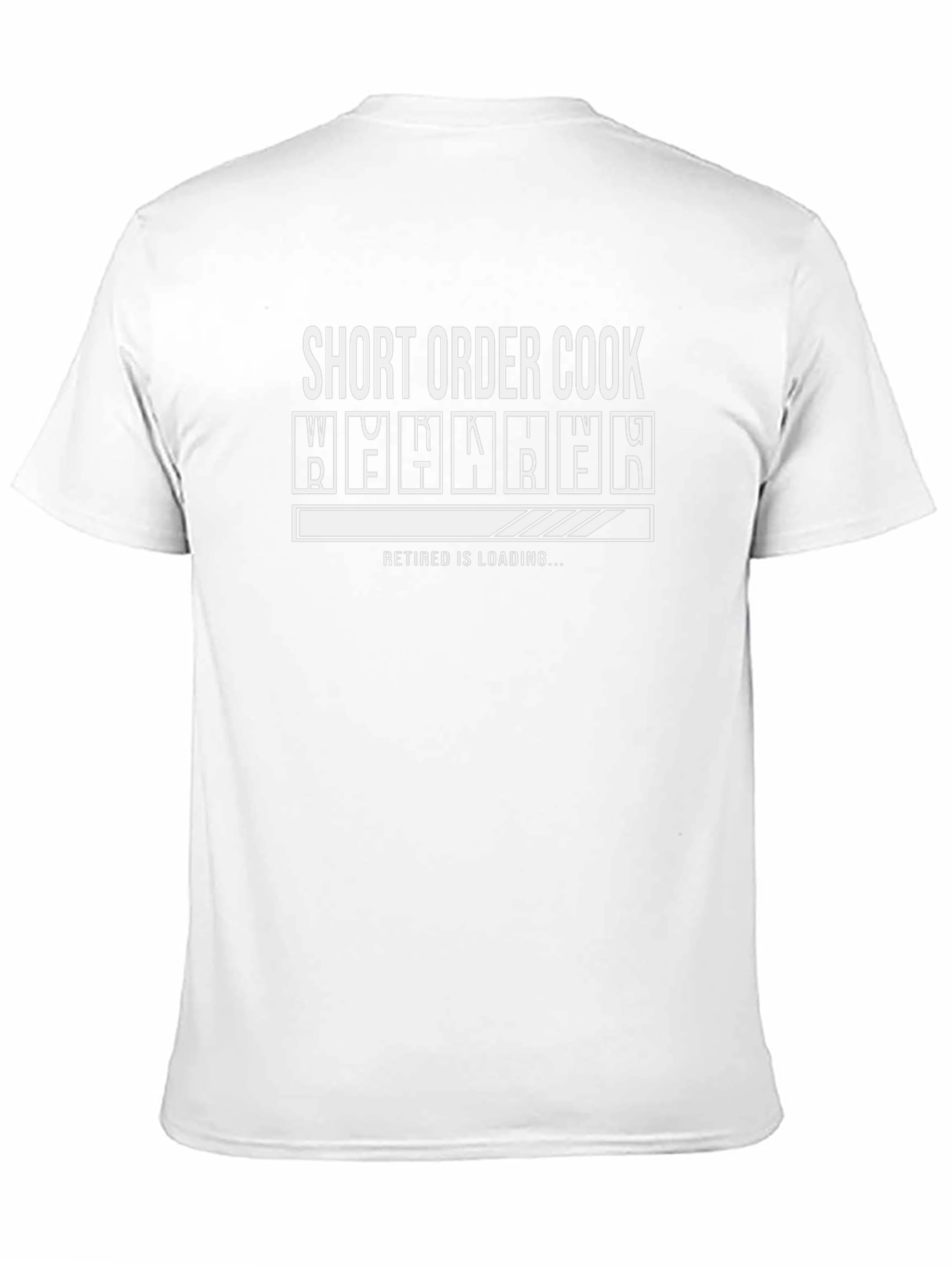 Short Order Cook Retirement Loading T-Shirt